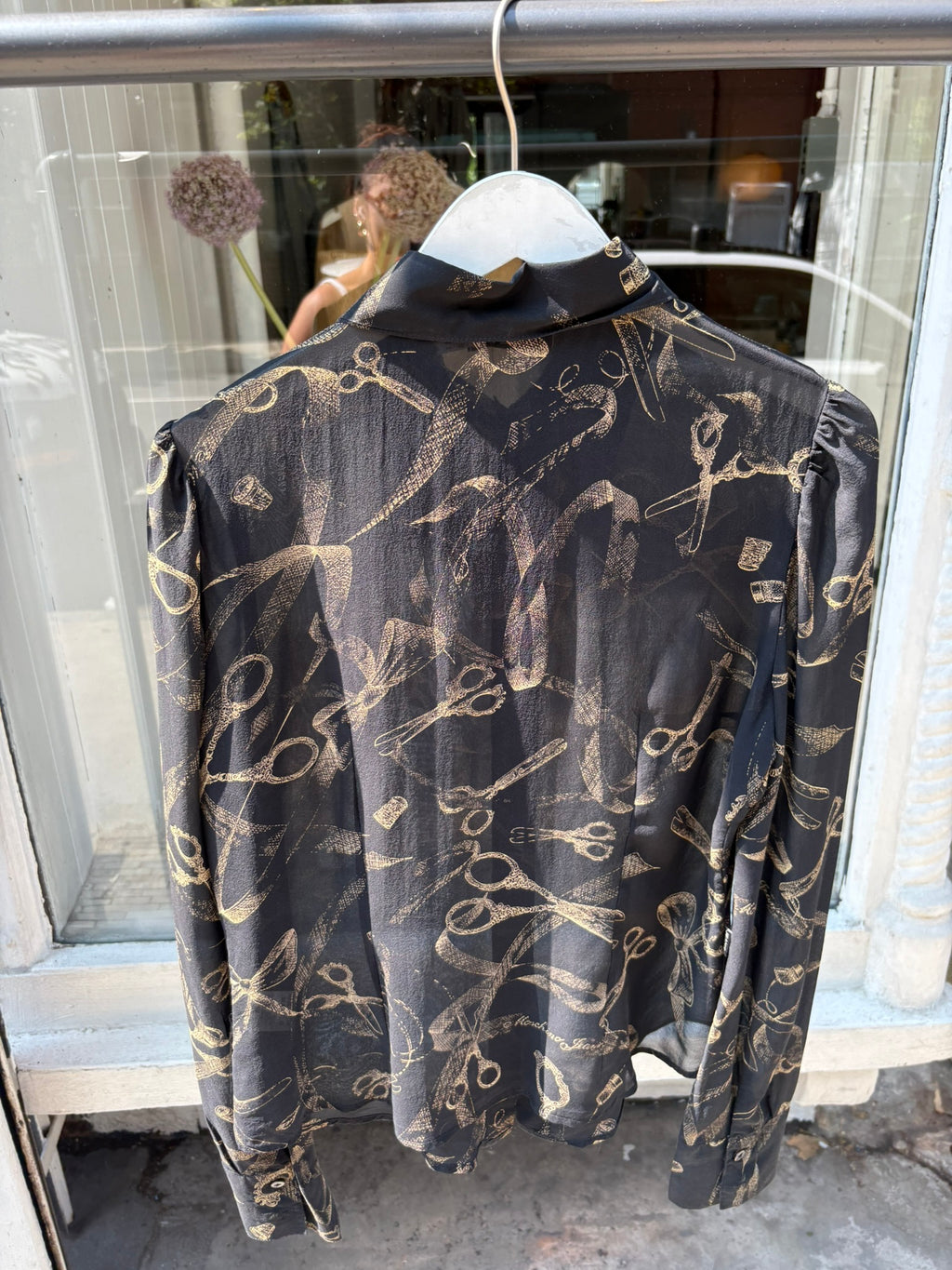Moschino Sheer Button Up