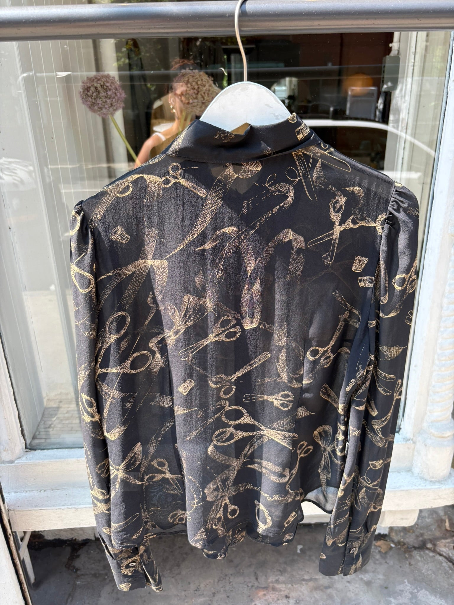 Moschino Sheer Button Up