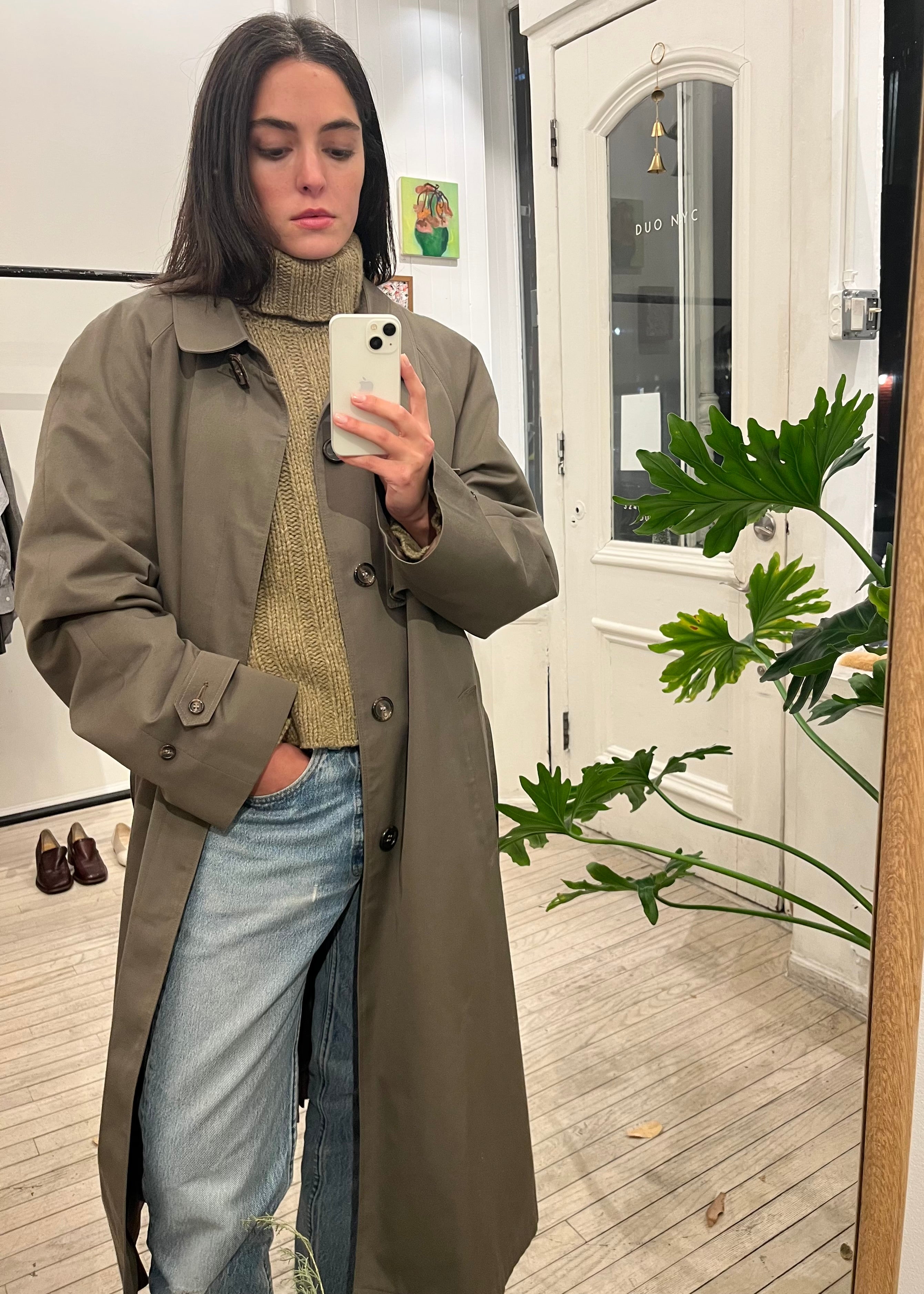 Vintage Dior Trench Coat – DUO NYC