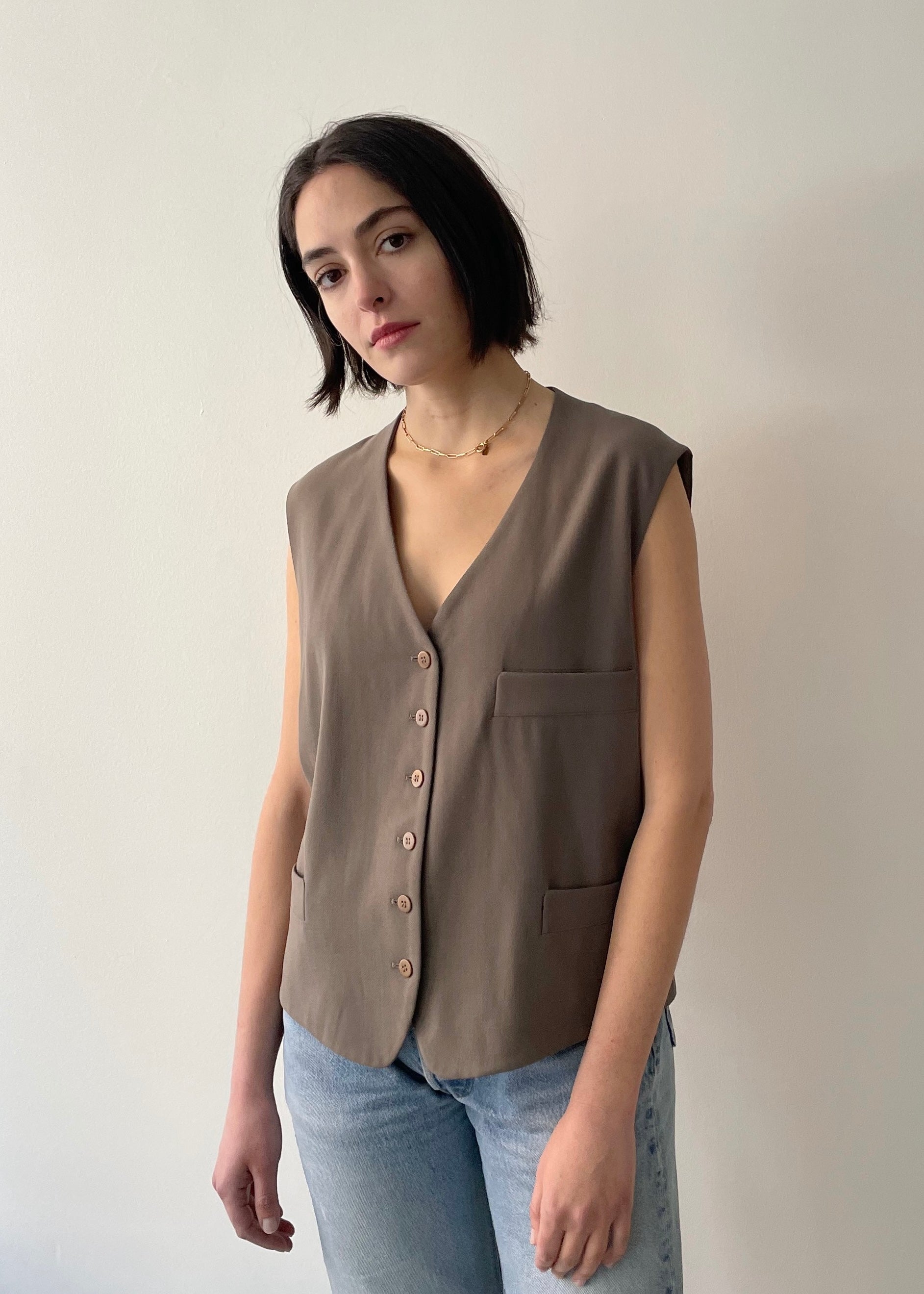 Vintage Armani Menswear Vest