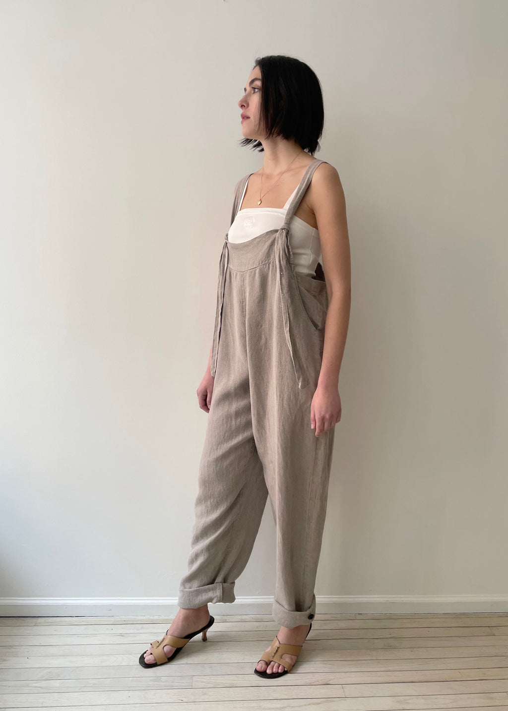 Linen Overalls