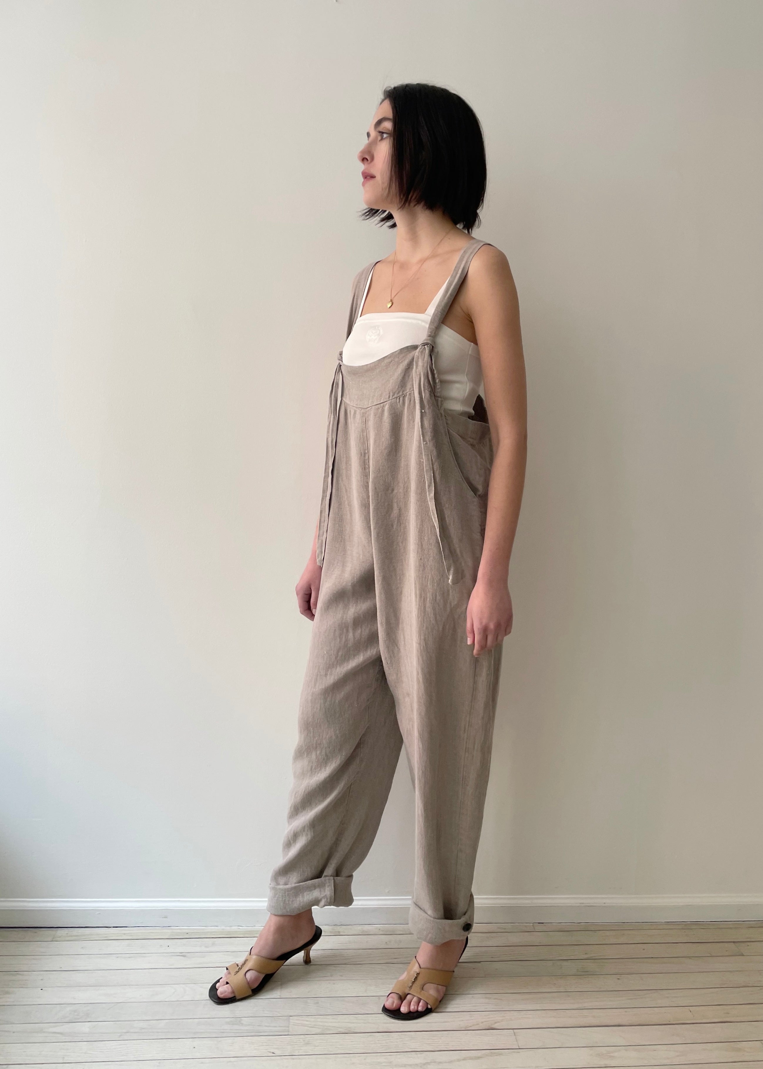 Linen Overalls