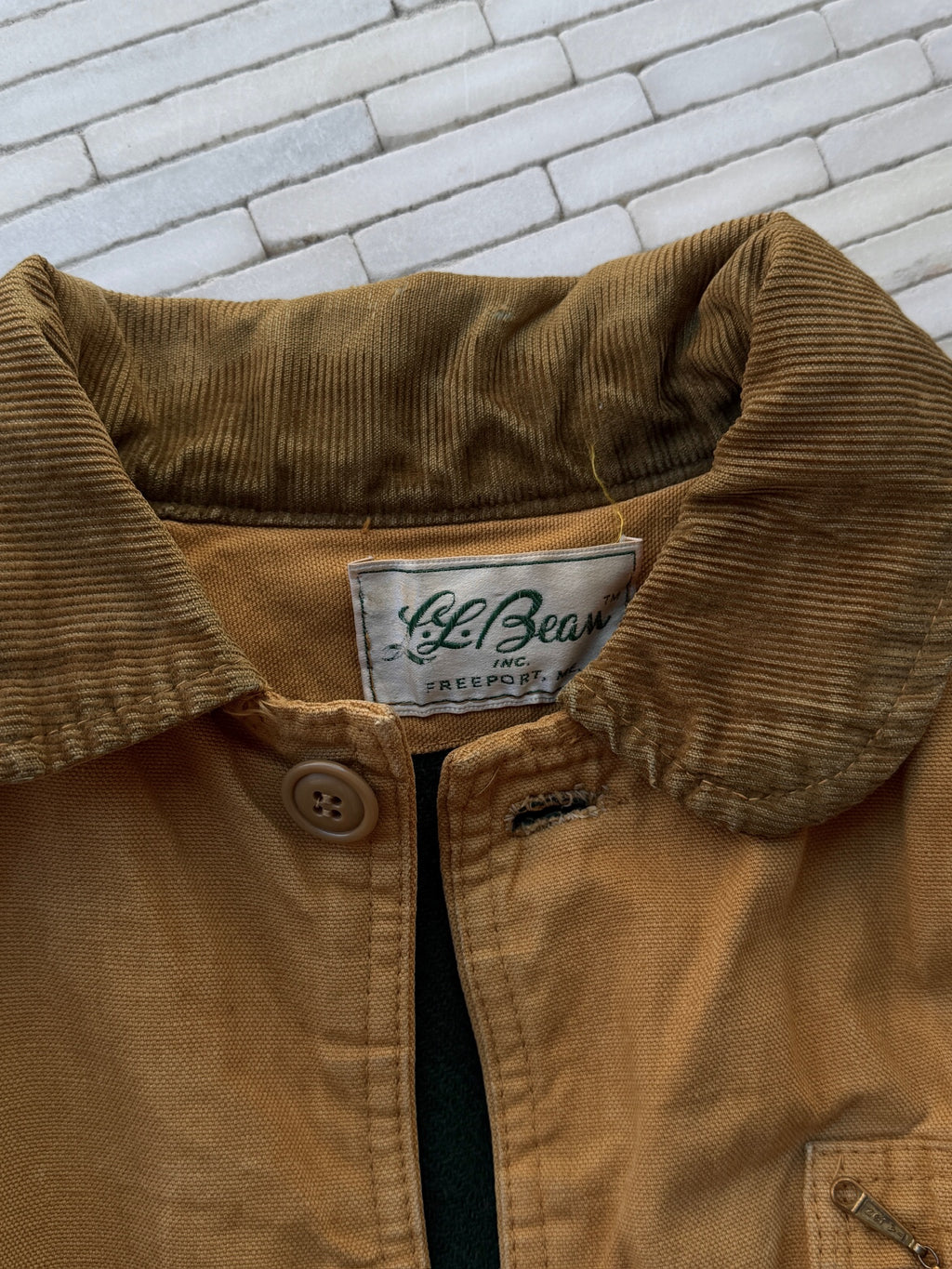 1960s LL Bean Canvas Field Jacket