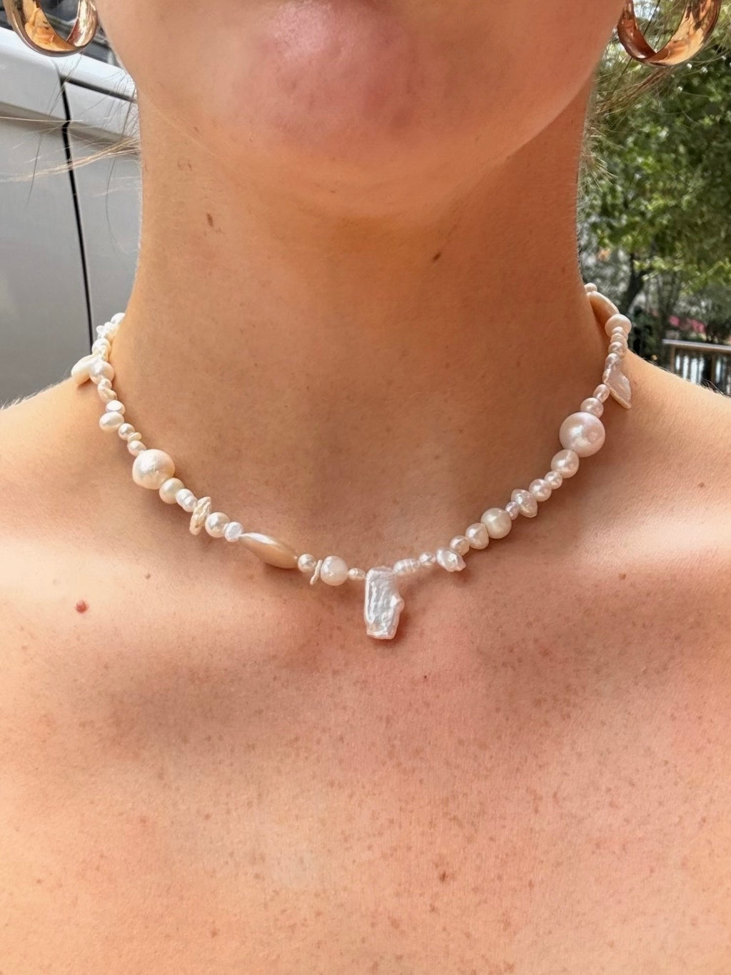Luiny Pearl Necklace