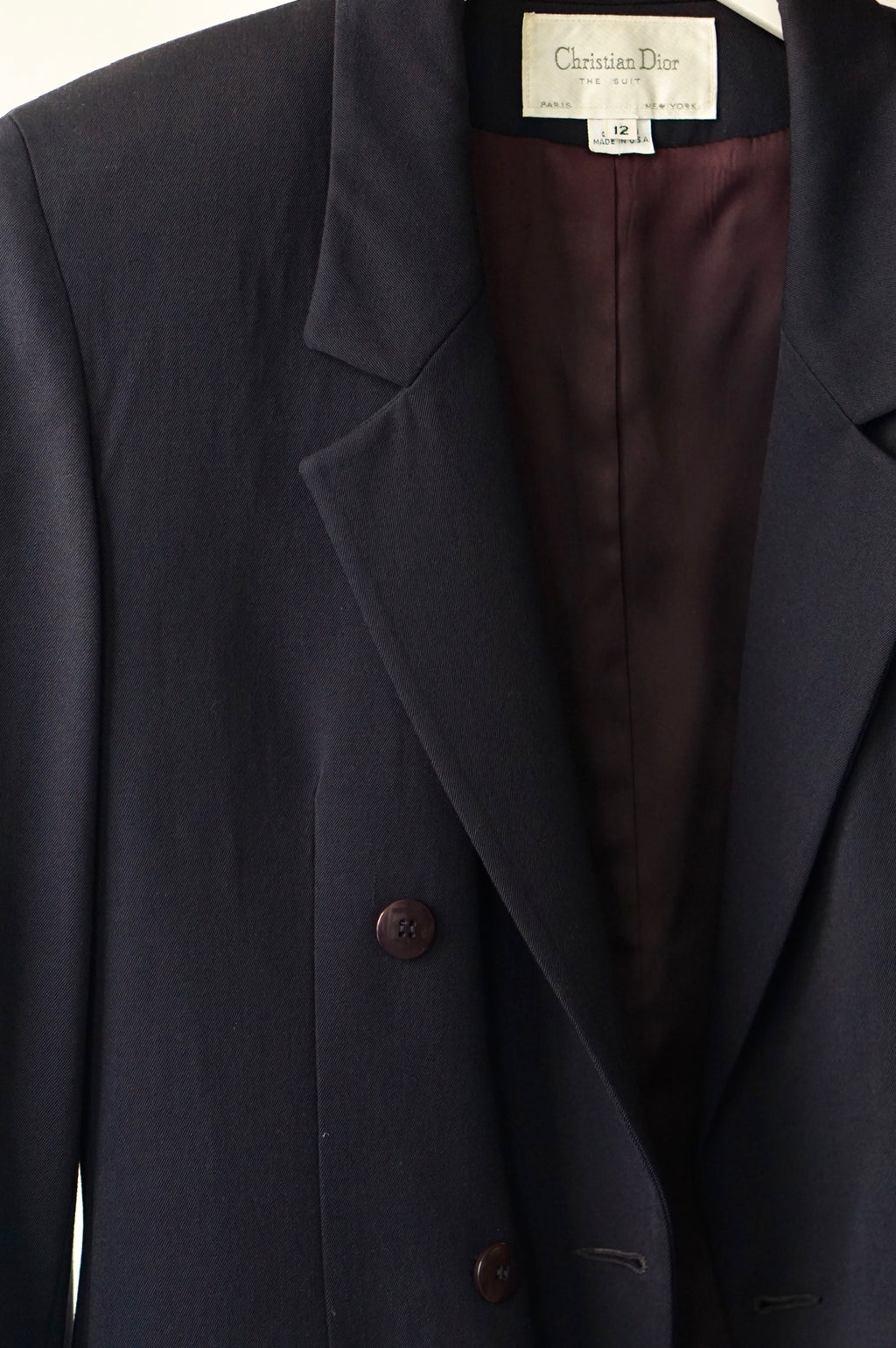 Christian Dior Double Breasted Blazer
