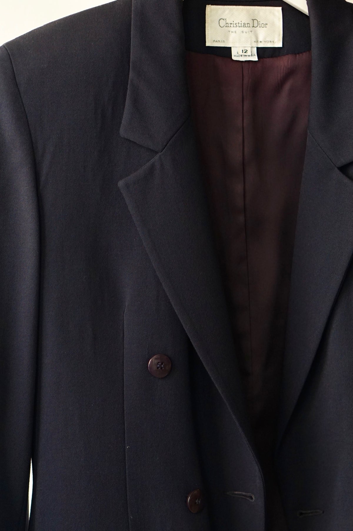 Christian Dior Double Breasted Blazer