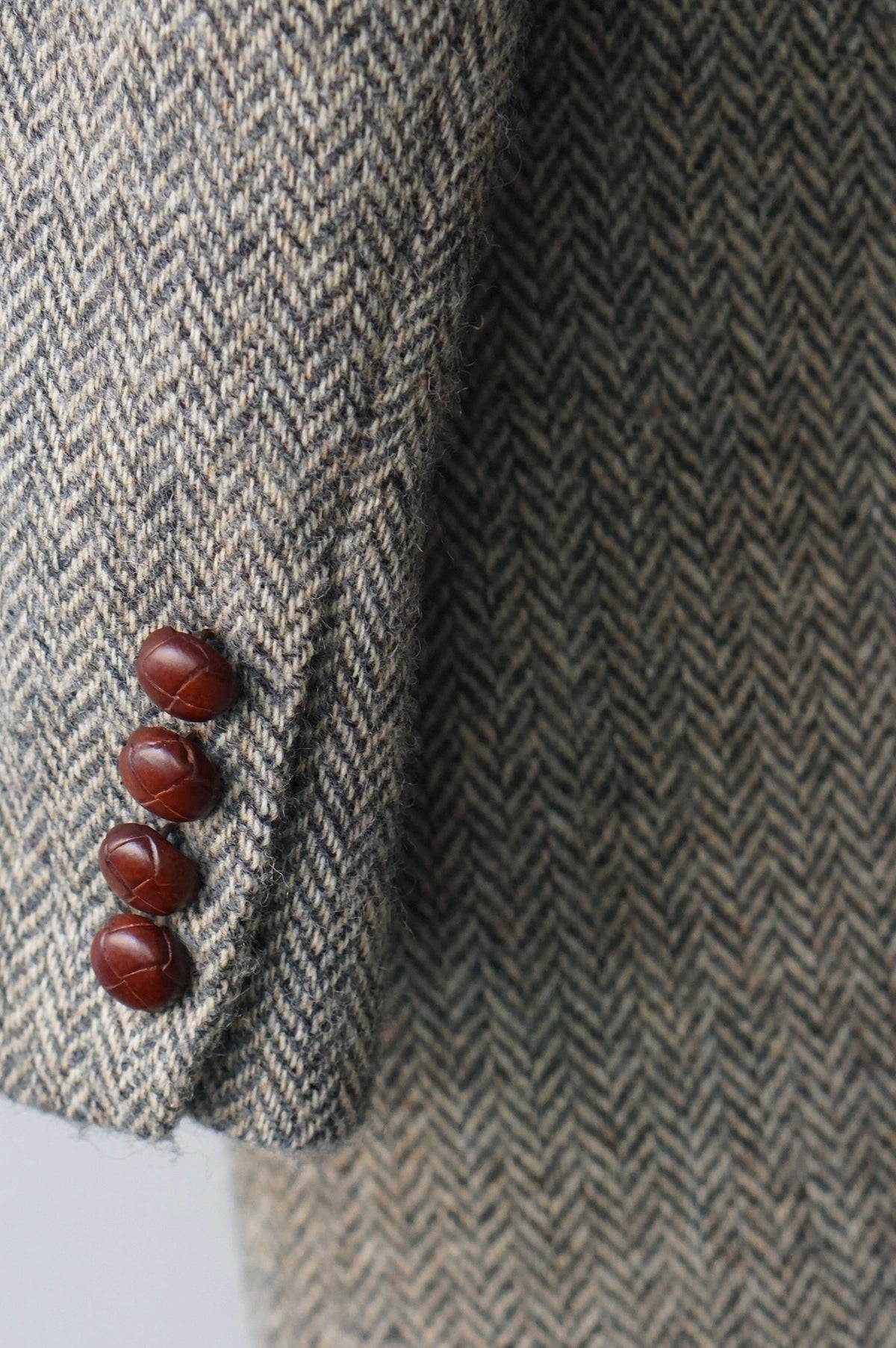 Ralph Lauren Herringbone Wool Coat
