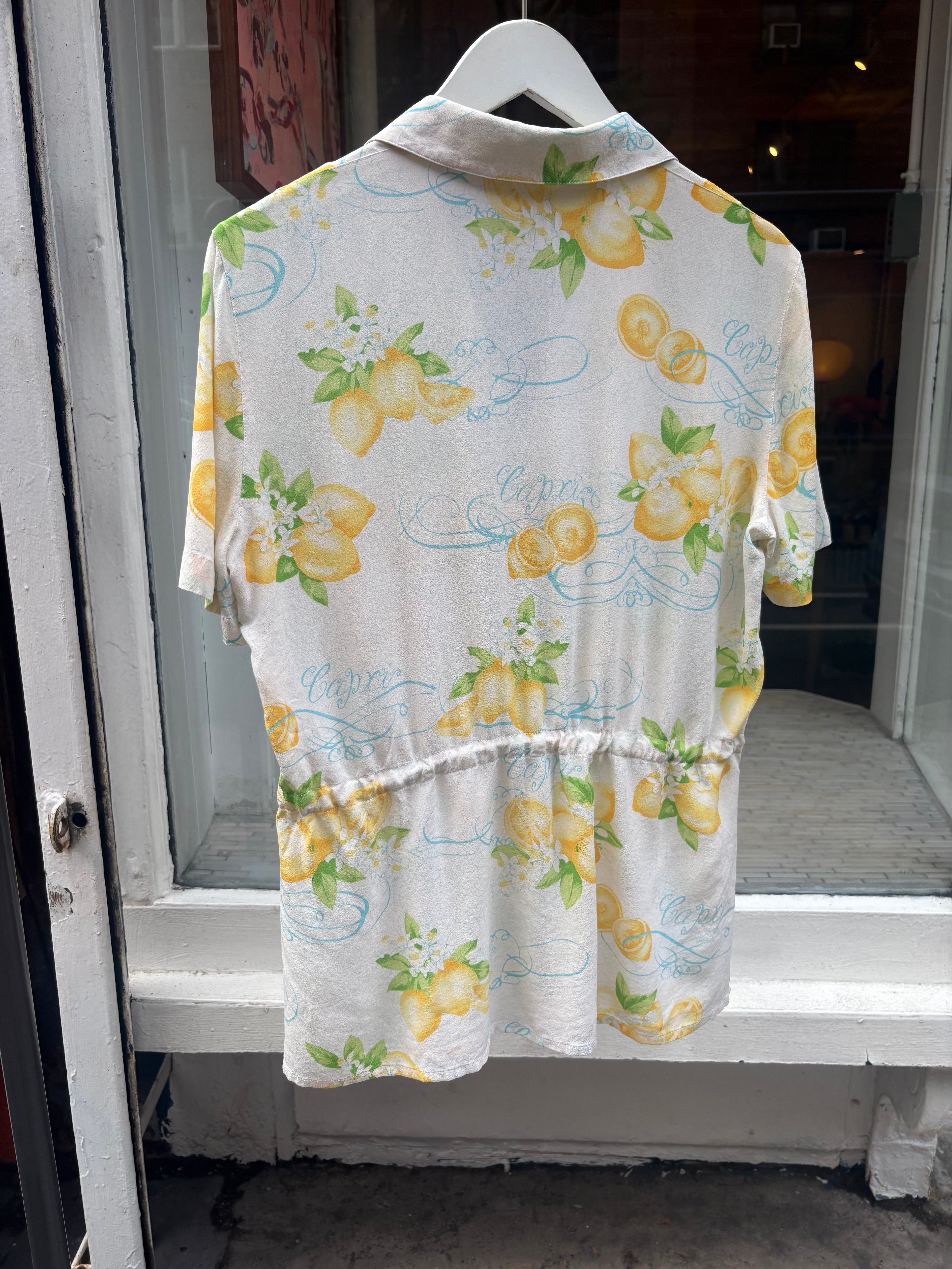 Silk Button-Up