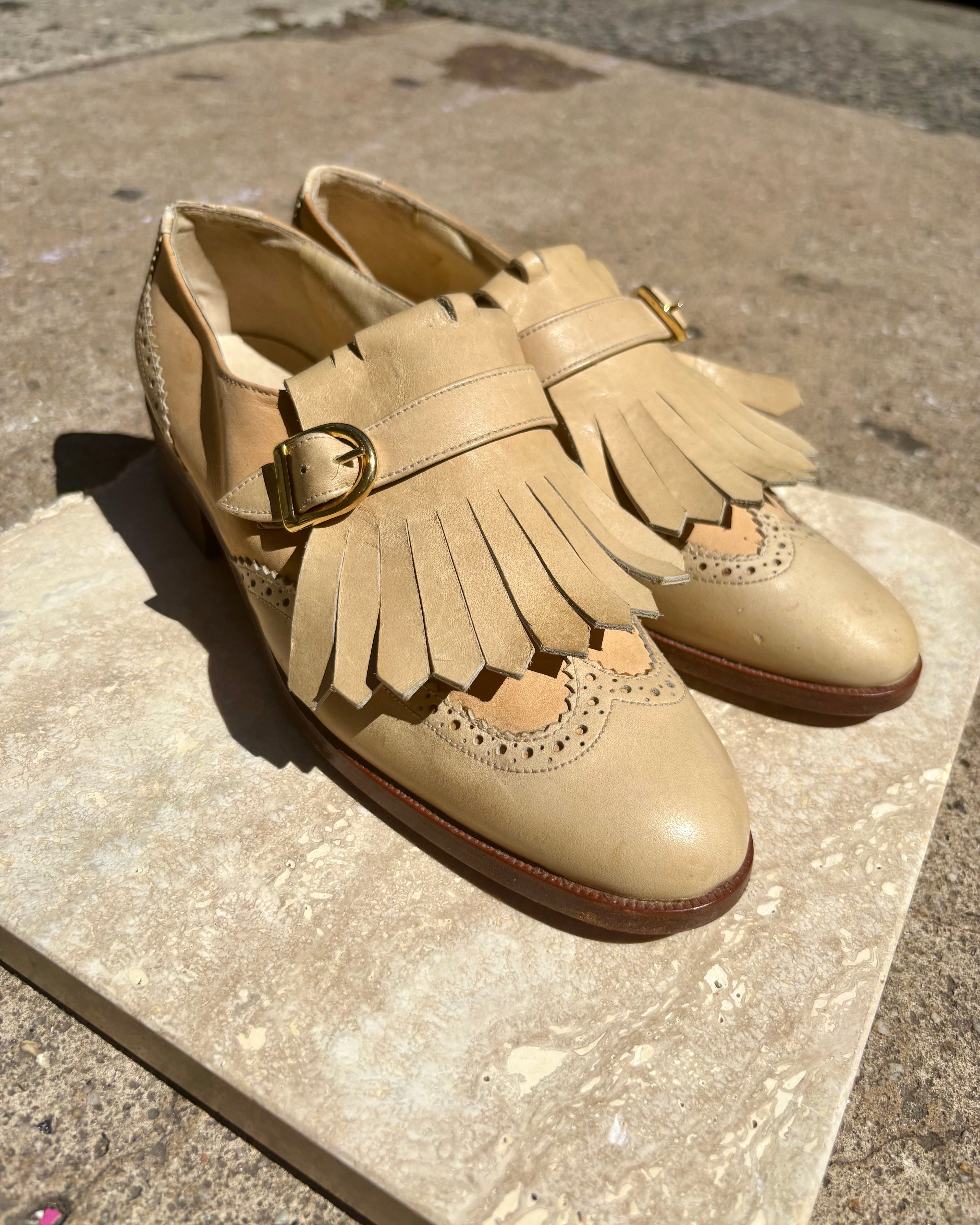 Ralph Lauren Fringe Loafers