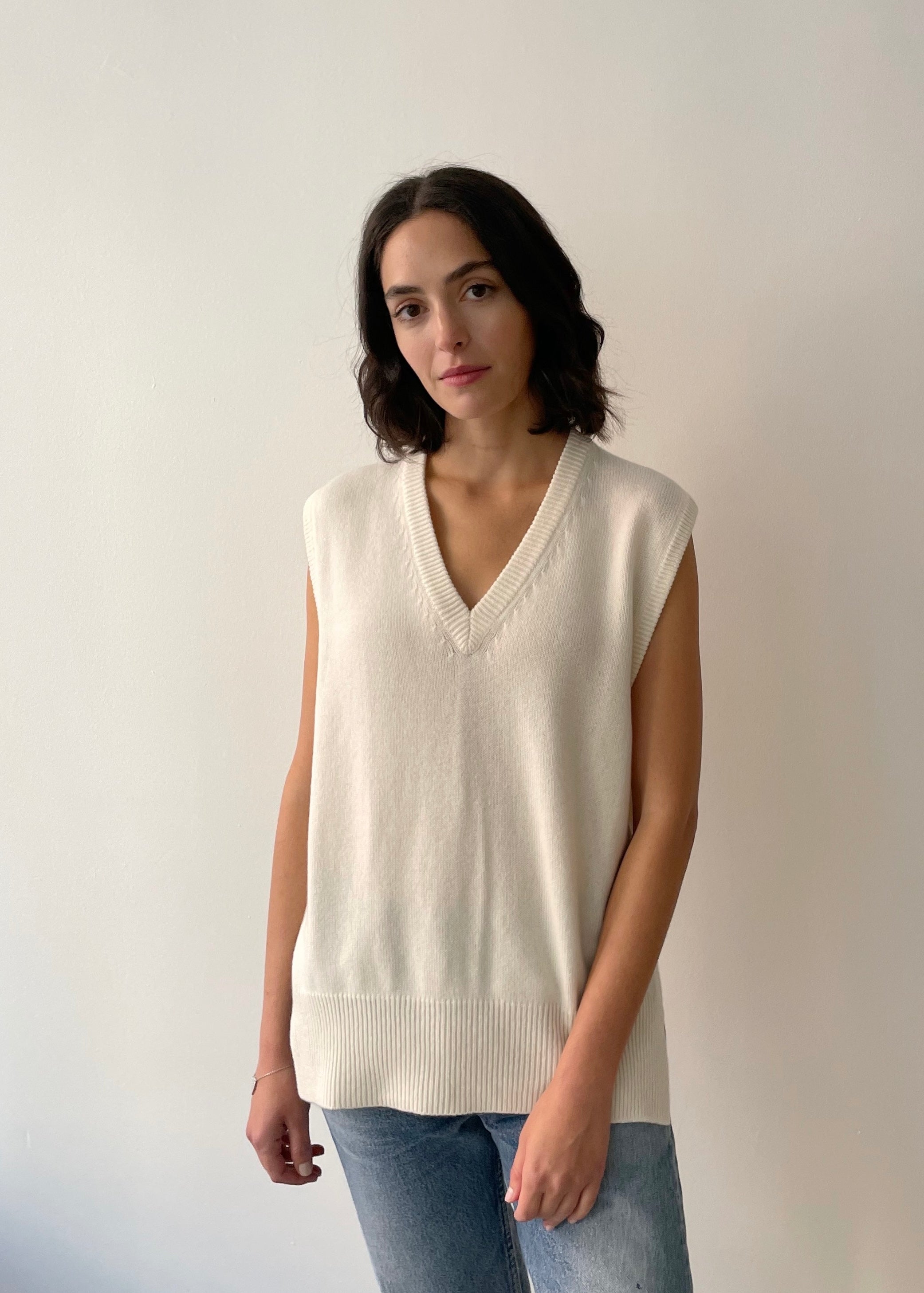 Felicity Cashmere Sweater Vest