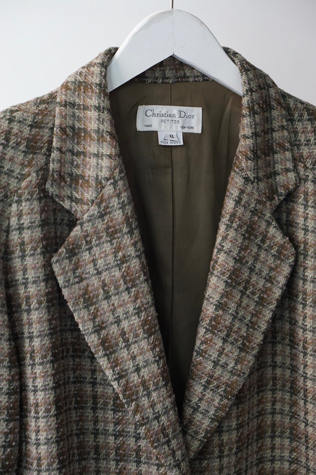 Christian Dior Tweed Blazer