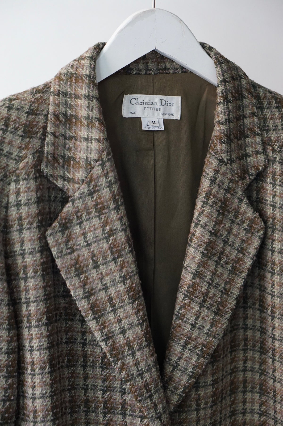 Christian Dior Tweed Blazer