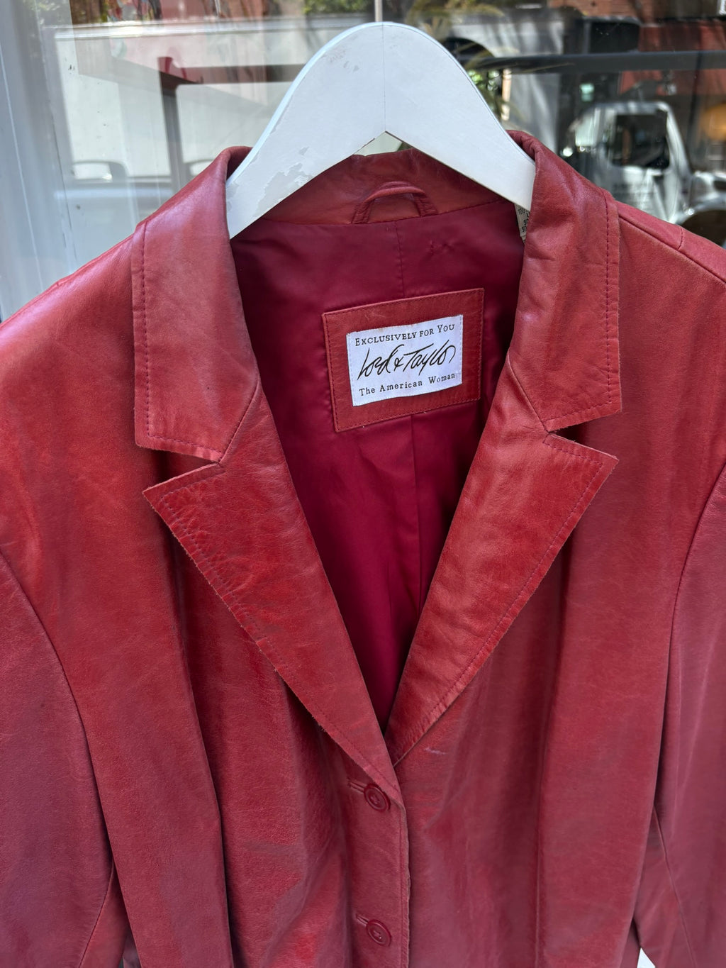 Red Leather Jacket