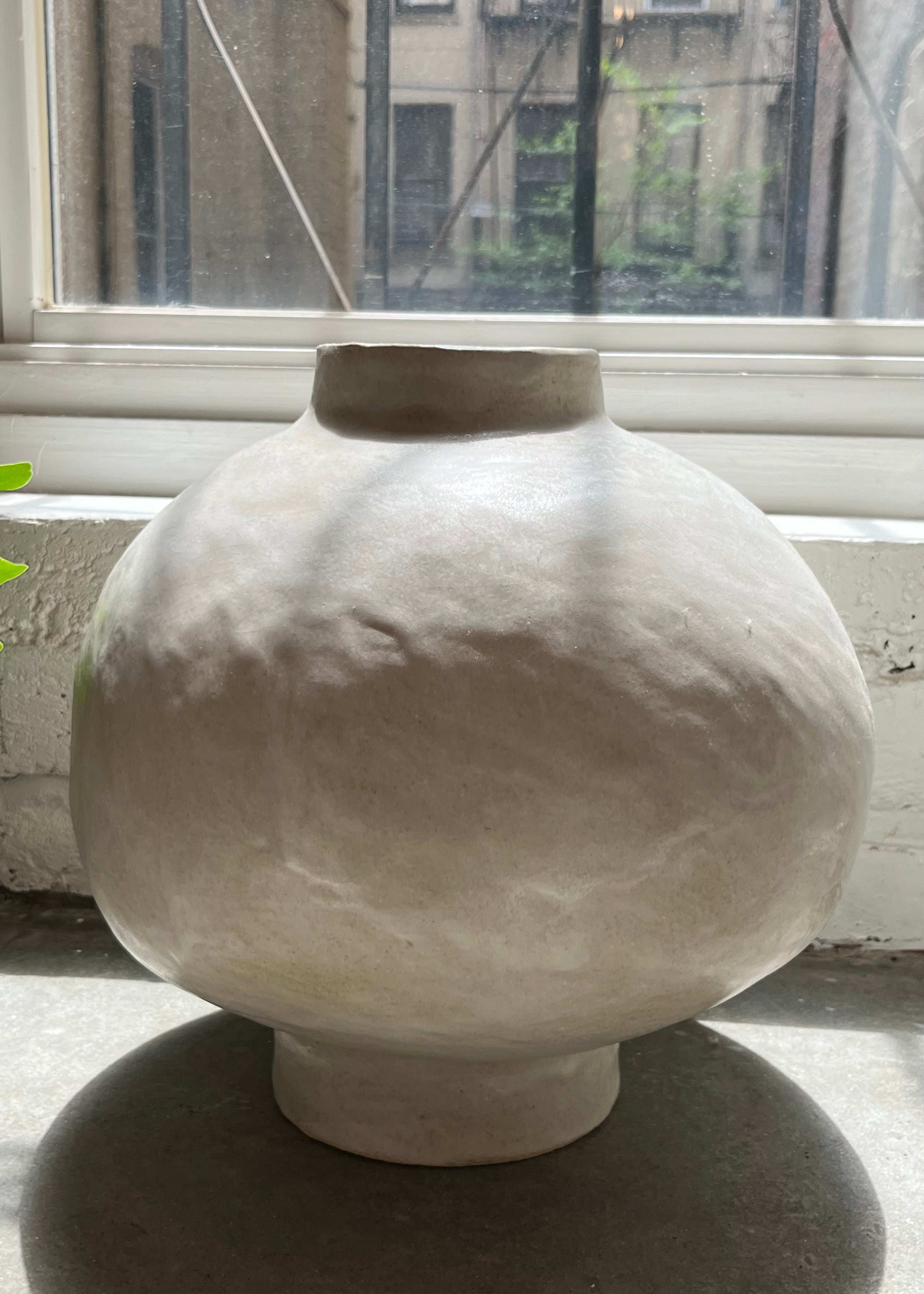 Moon Stoneware Vessel