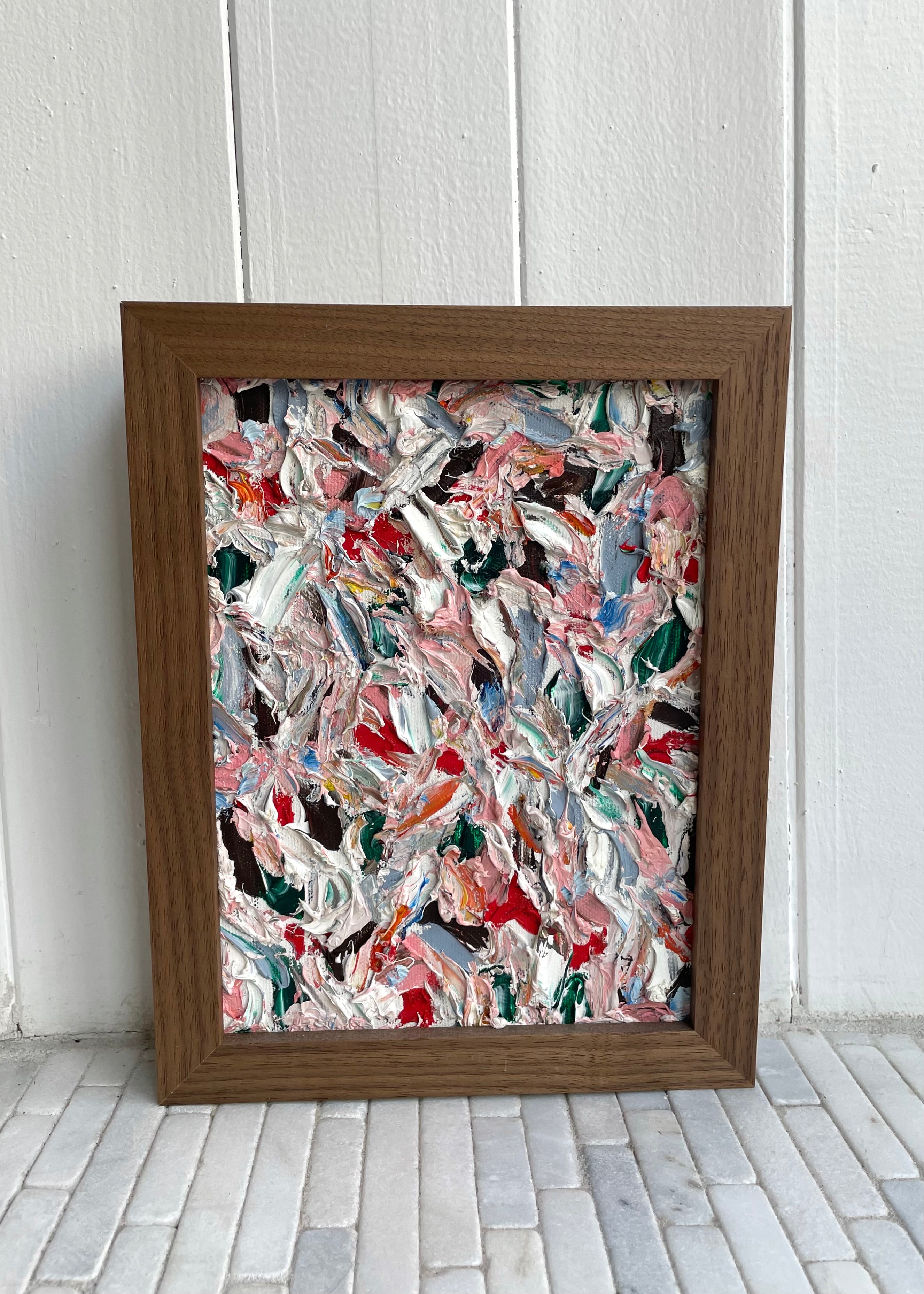 Love’s Contradiction Painting 8” x 11” by Rachel Schultz