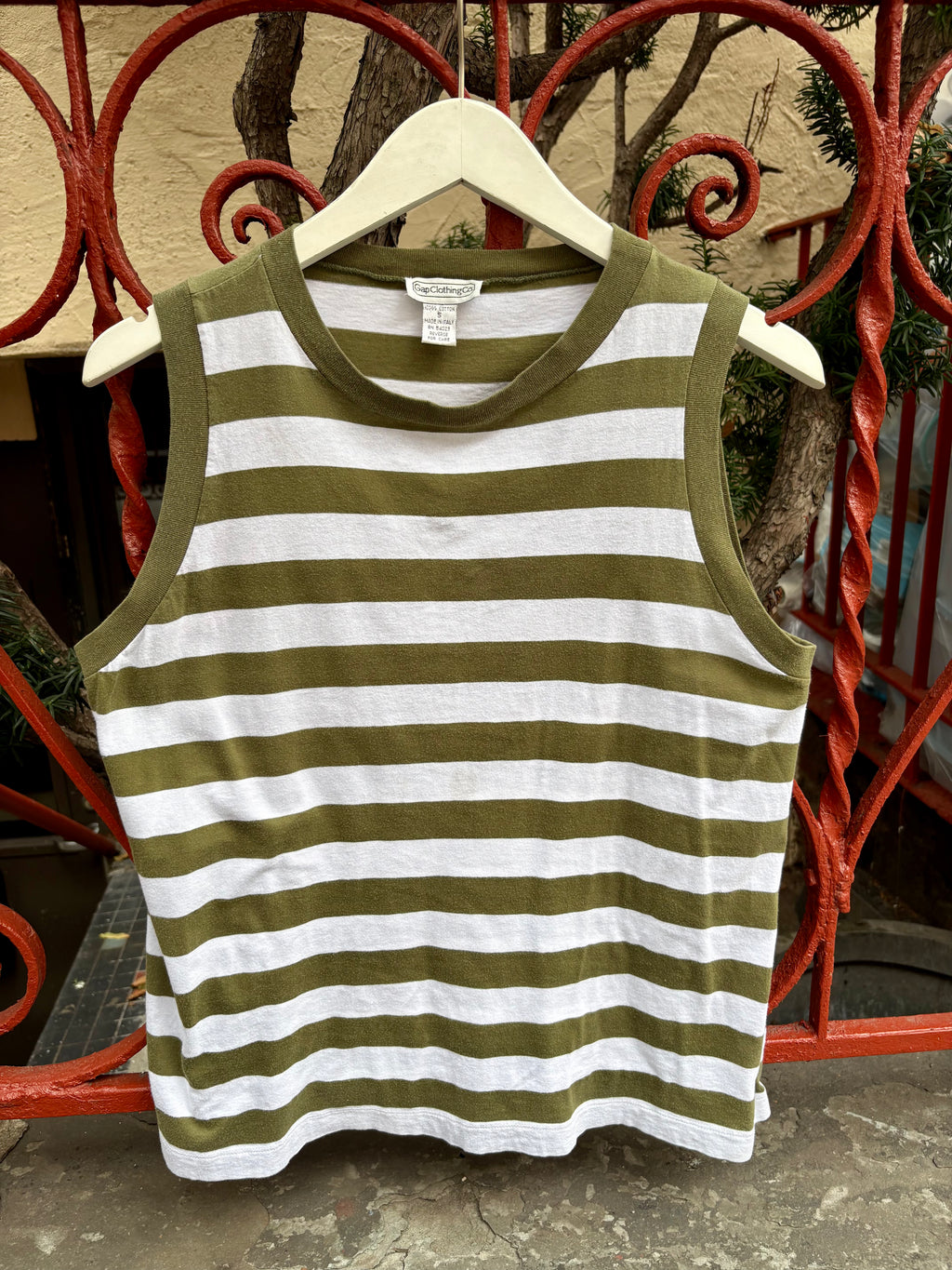 1970s Striped Tank