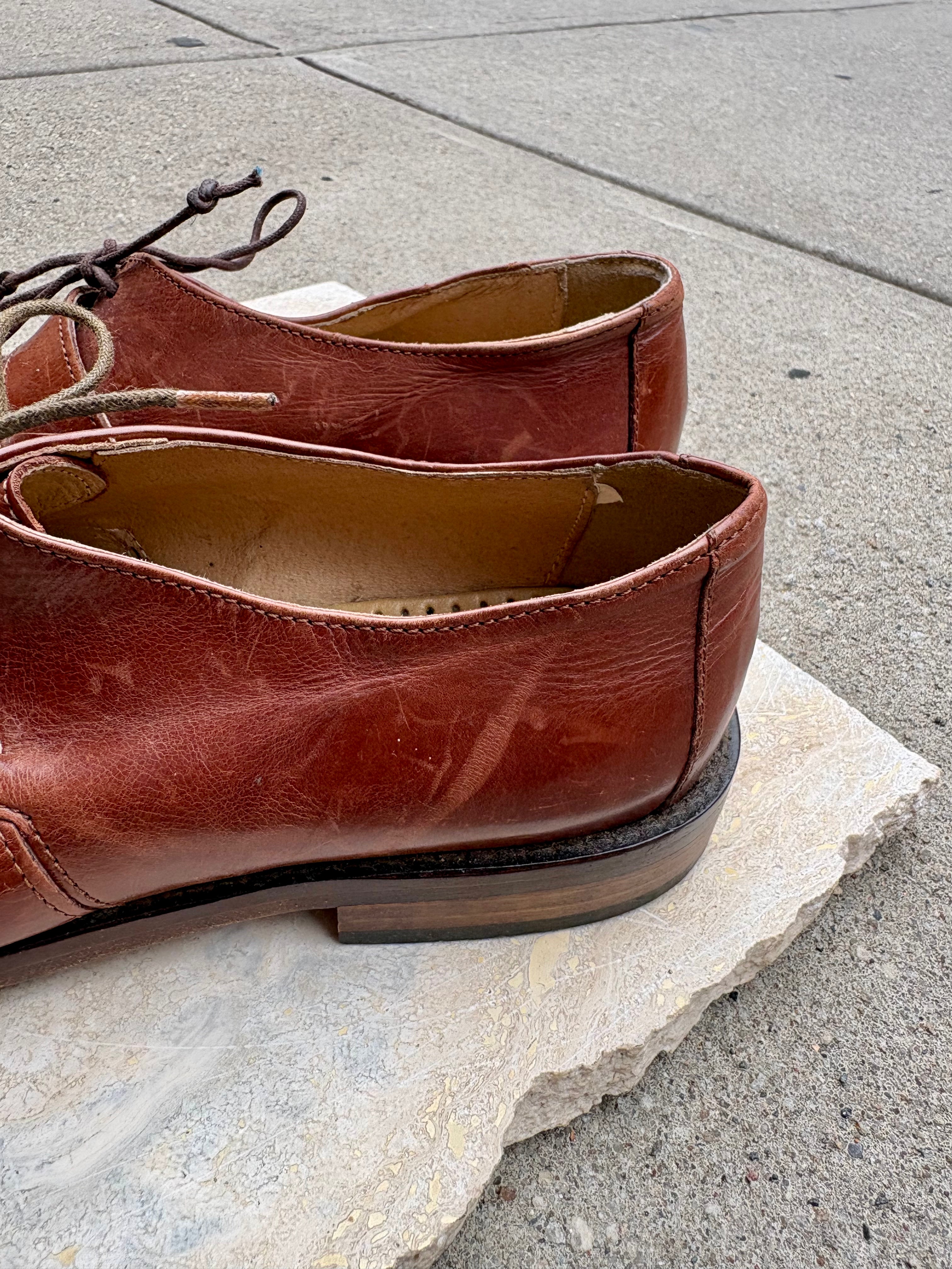 Woven Leather Shoes
