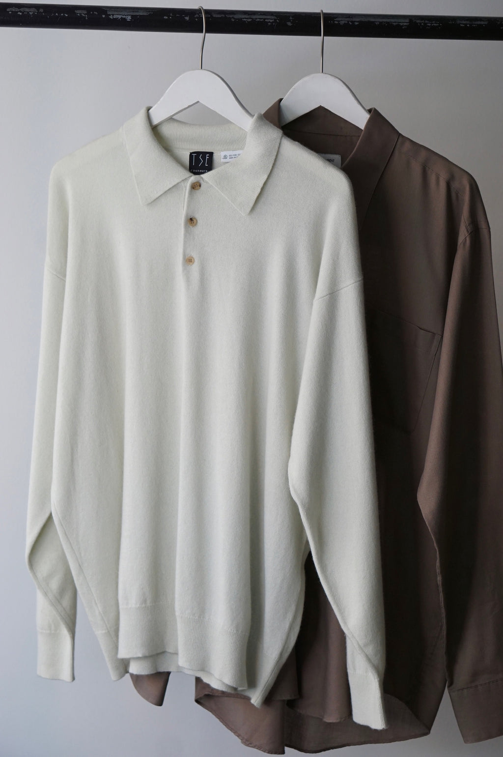 TSE Cashmere Polo Sweater