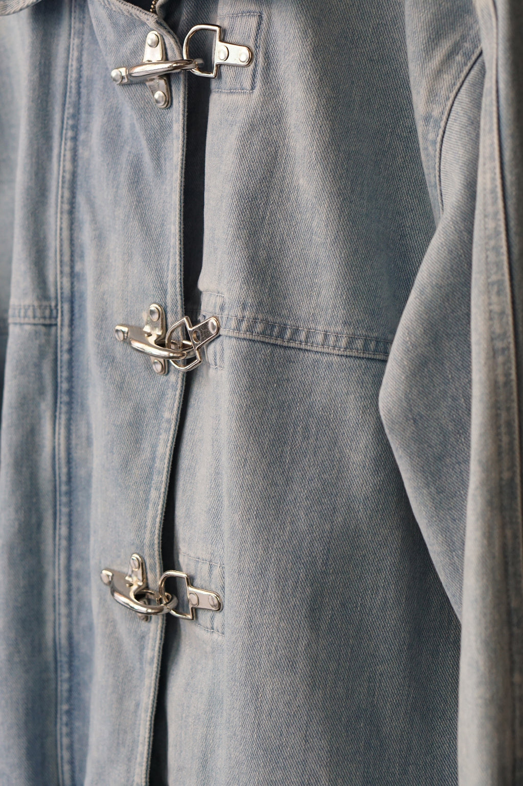 1990s Ralph Lauren Toggle Denim Jacket