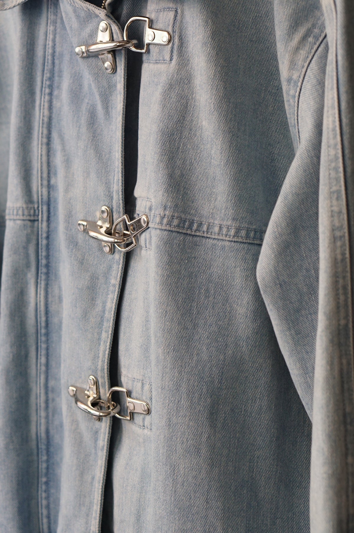 1990s Ralph Lauren Toggle Denim Jacket