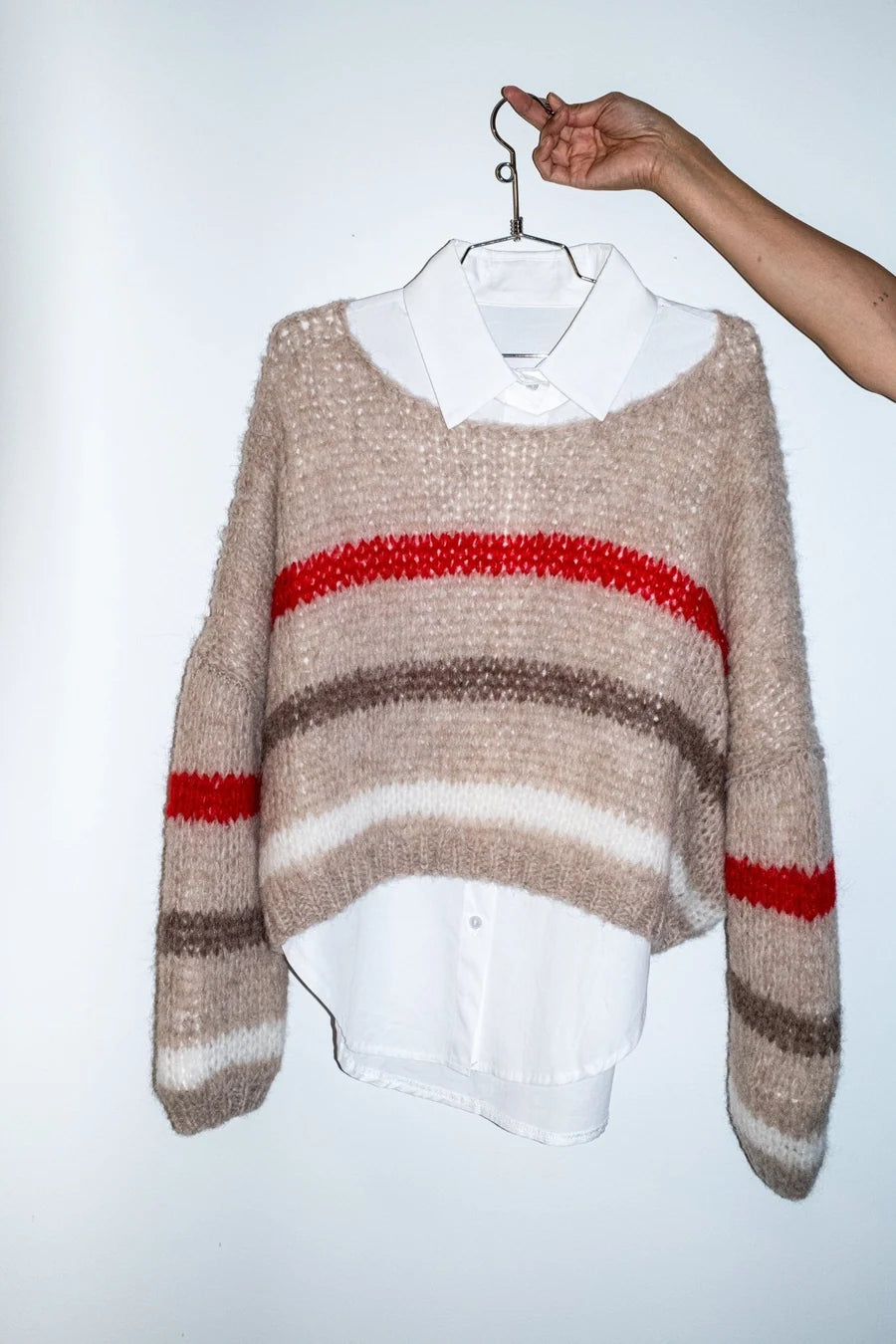 Sienna Knit Sweater in Stripe