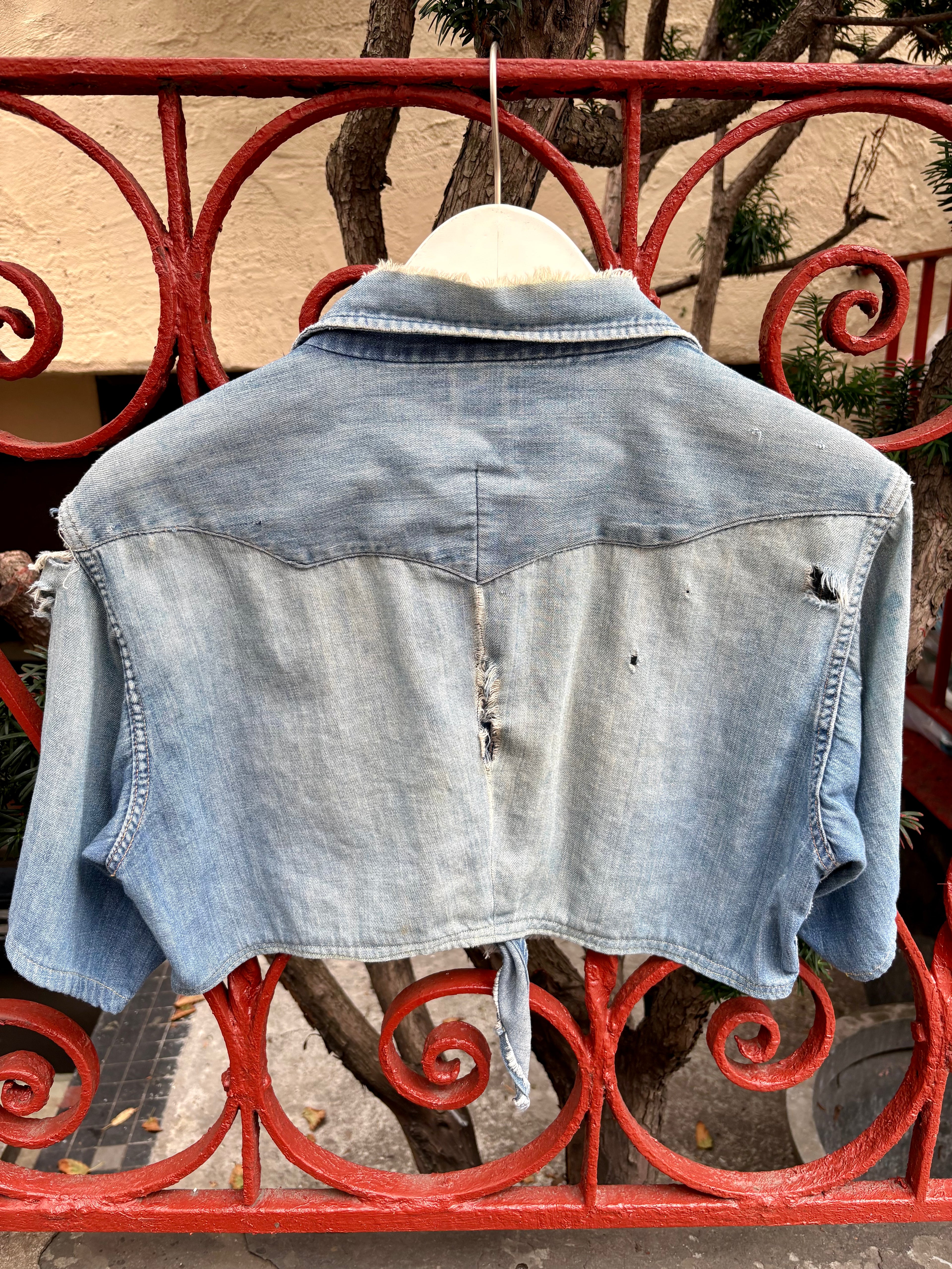 1960s Wrangler Denim Top