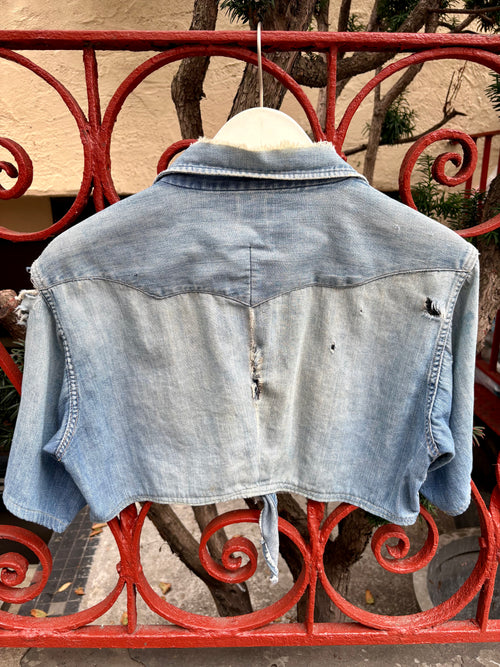 1960s Wrangler Denim Top
