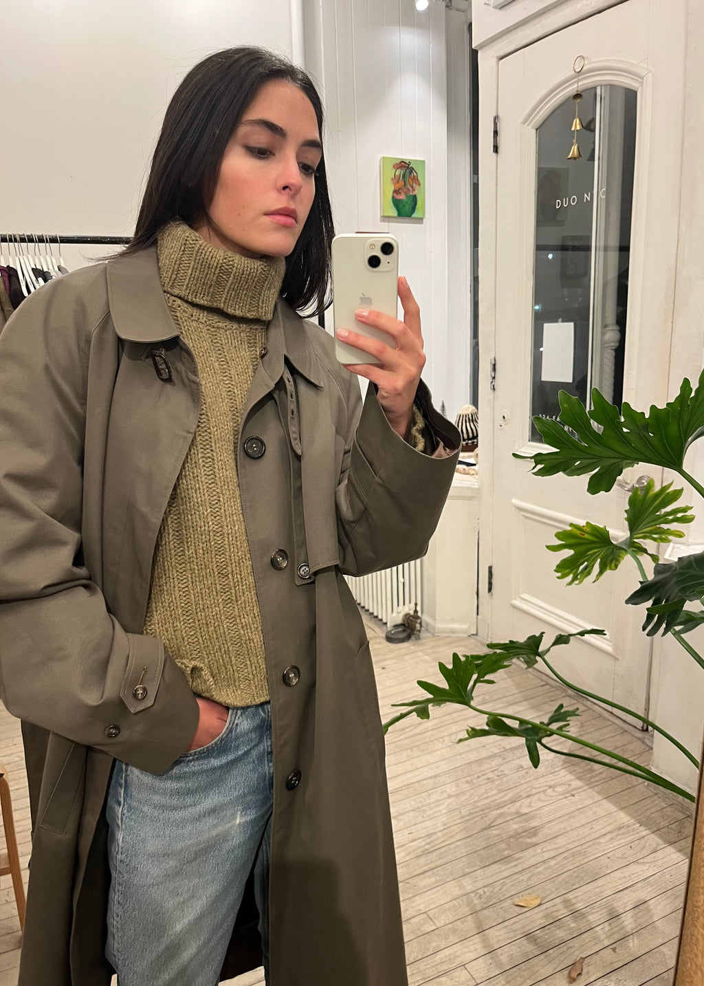 Vintage Dior Trench Coat