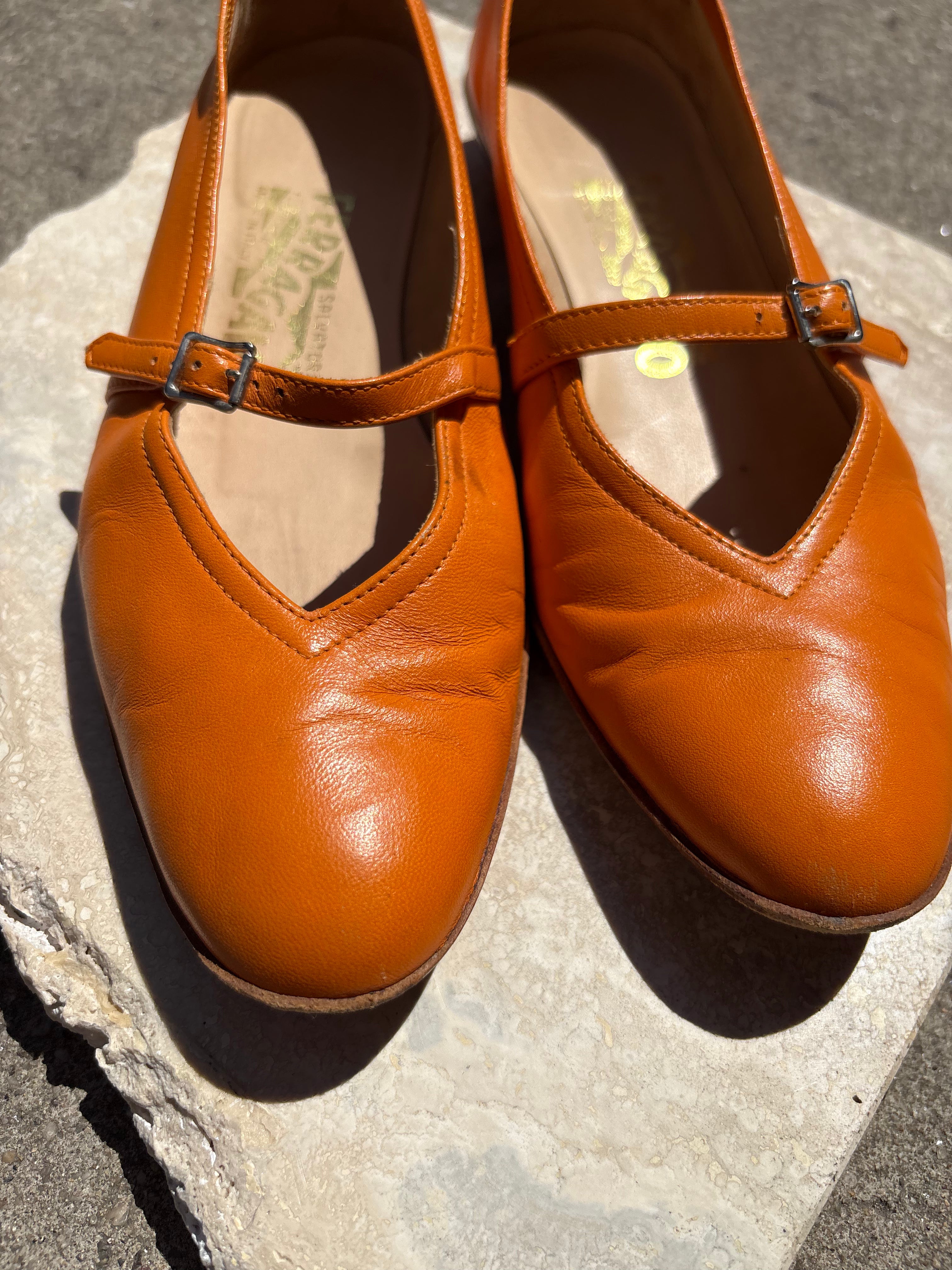 Salvatore Ferragamo Mary Jane Flats