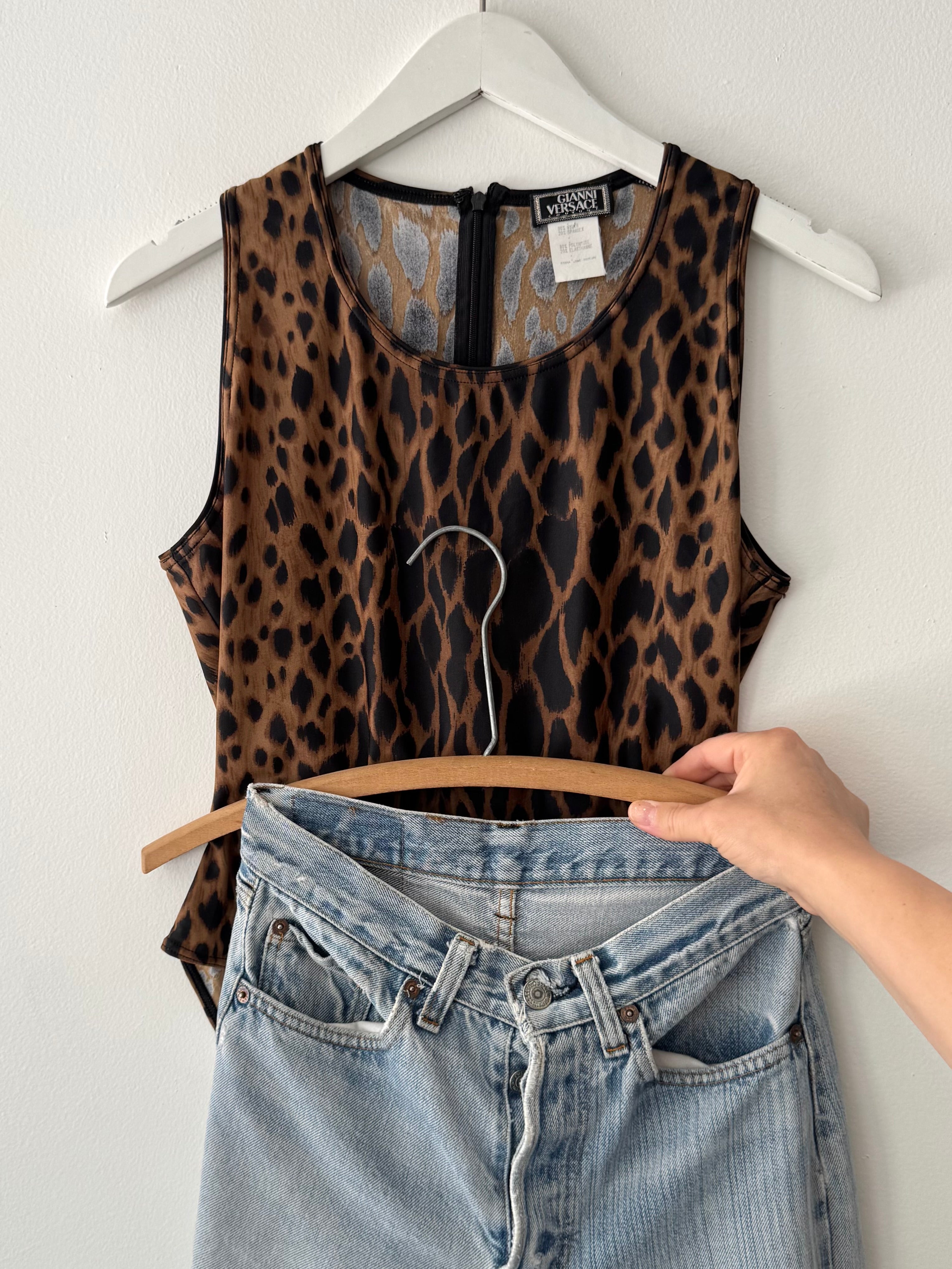Vintage Versace Bodysuit