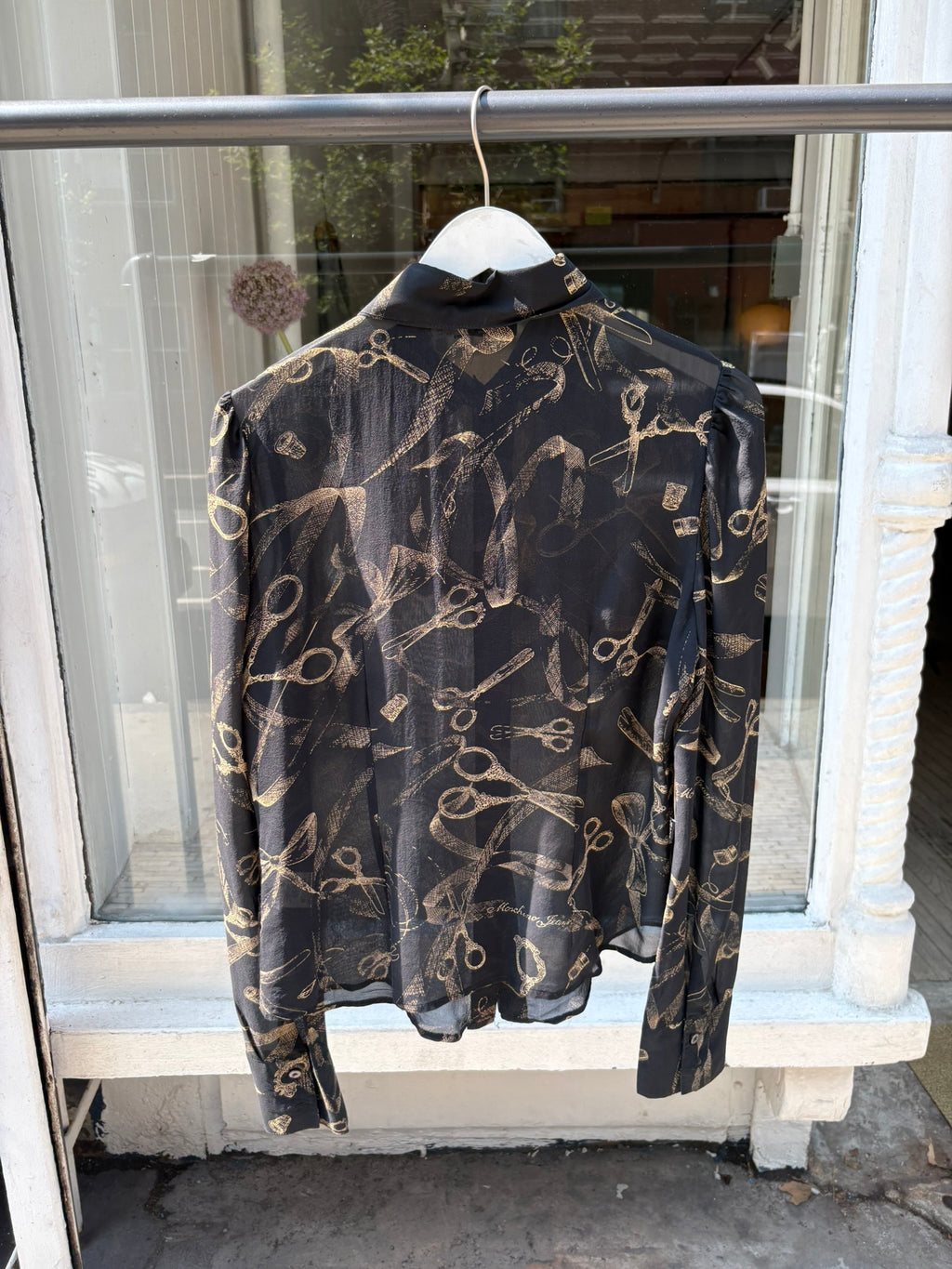 Moschino Sheer Button Up