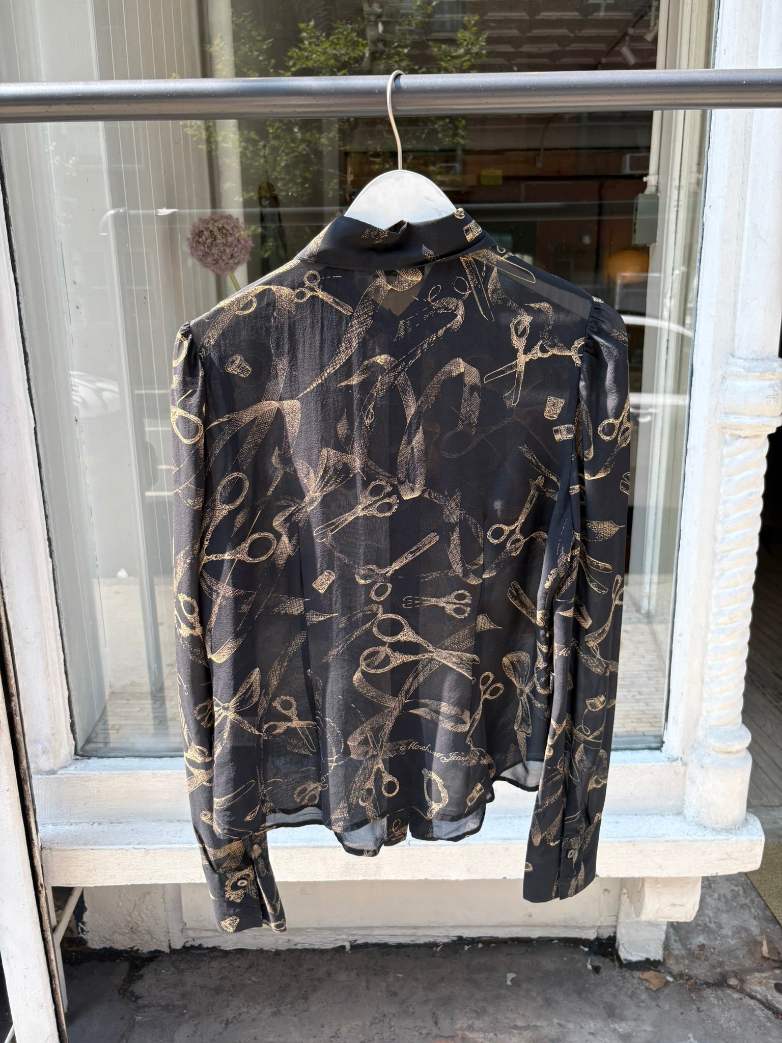 Moschino Sheer Button Up