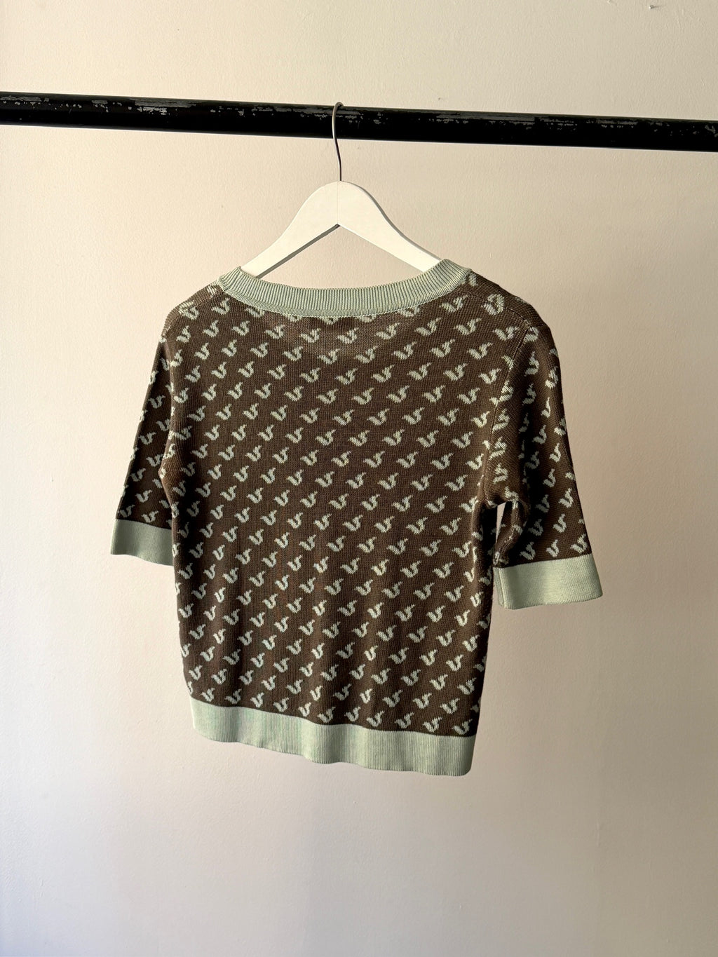 Armani Short Sleeve Sweater