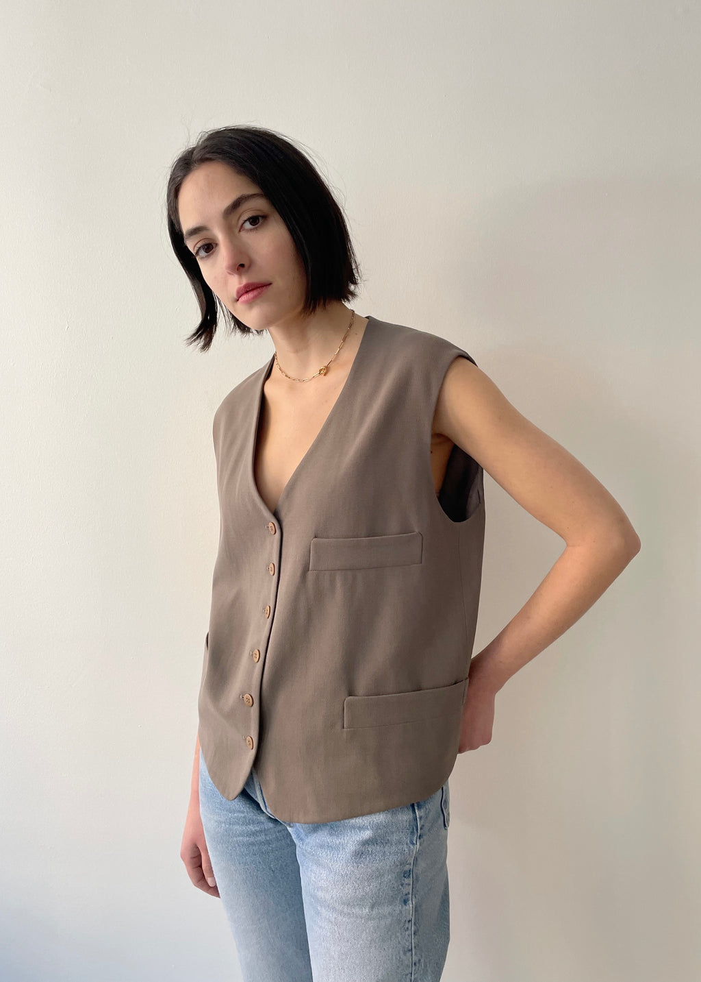 Vintage Armani Menswear Vest