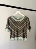 Armani Short Sleeve Sweater