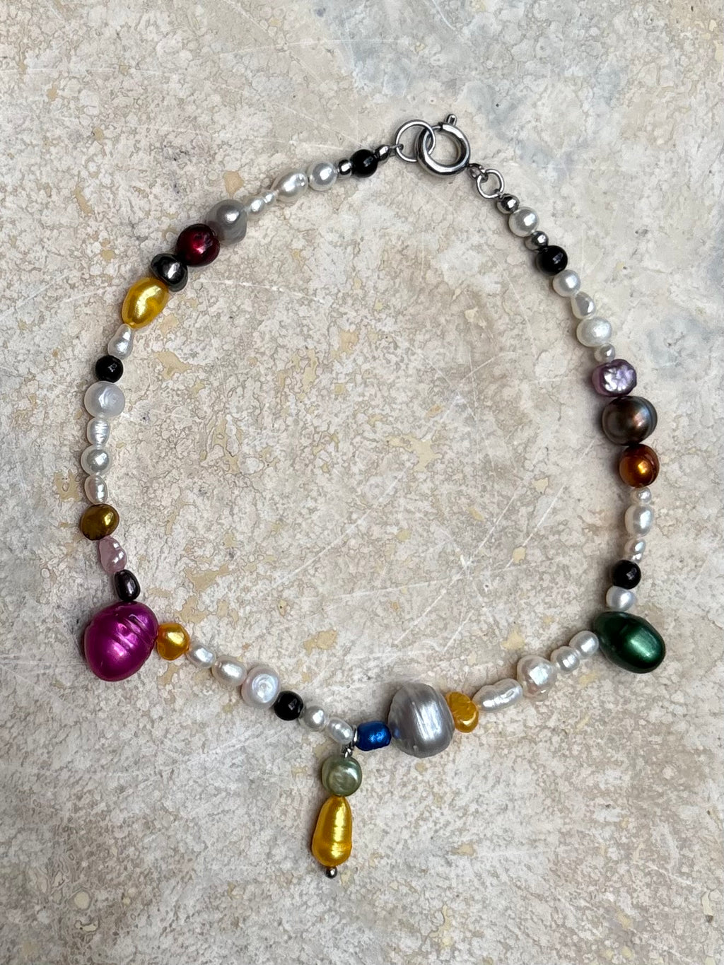 Luiny Pearl Anklet