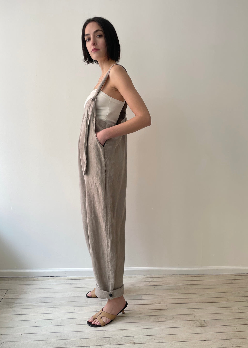 Linen Overalls