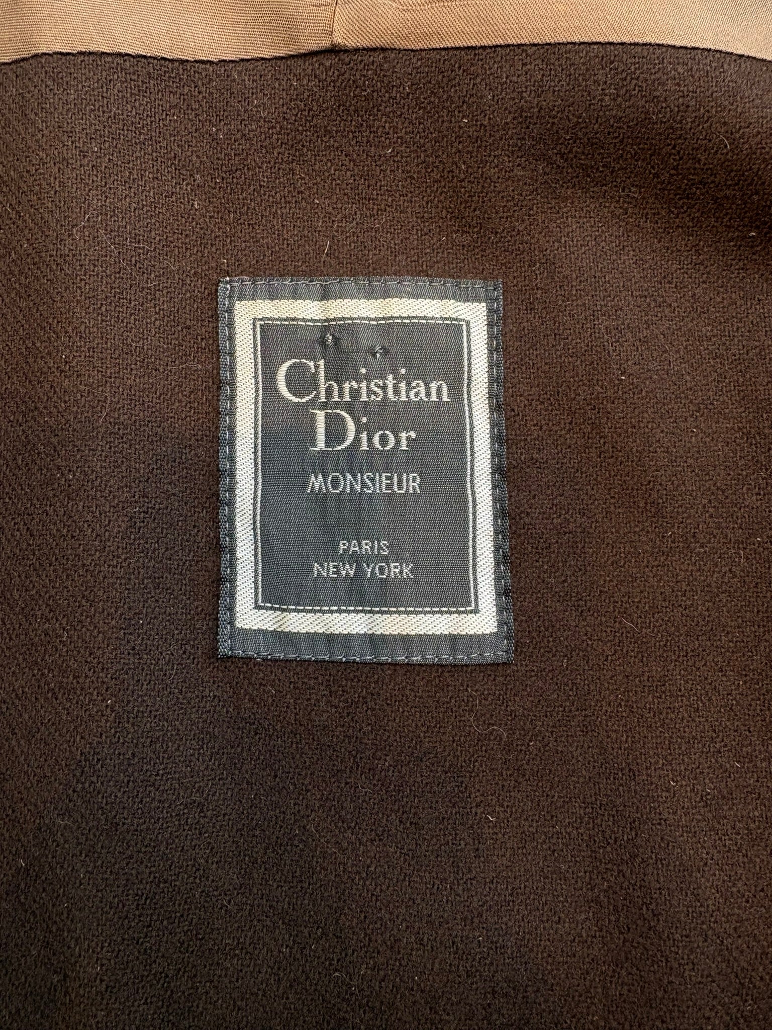 Christian Dior Suede Coat