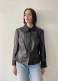 Vintage Armani Leather Jacket