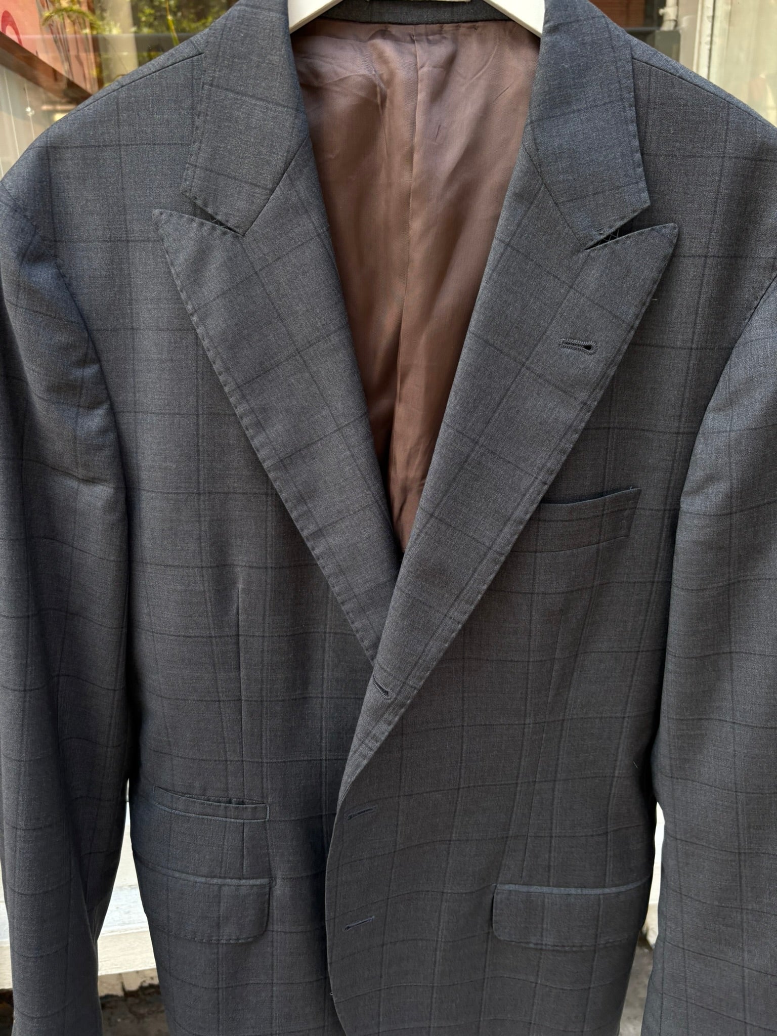 Brunello Cucinelli Checkered Blazer