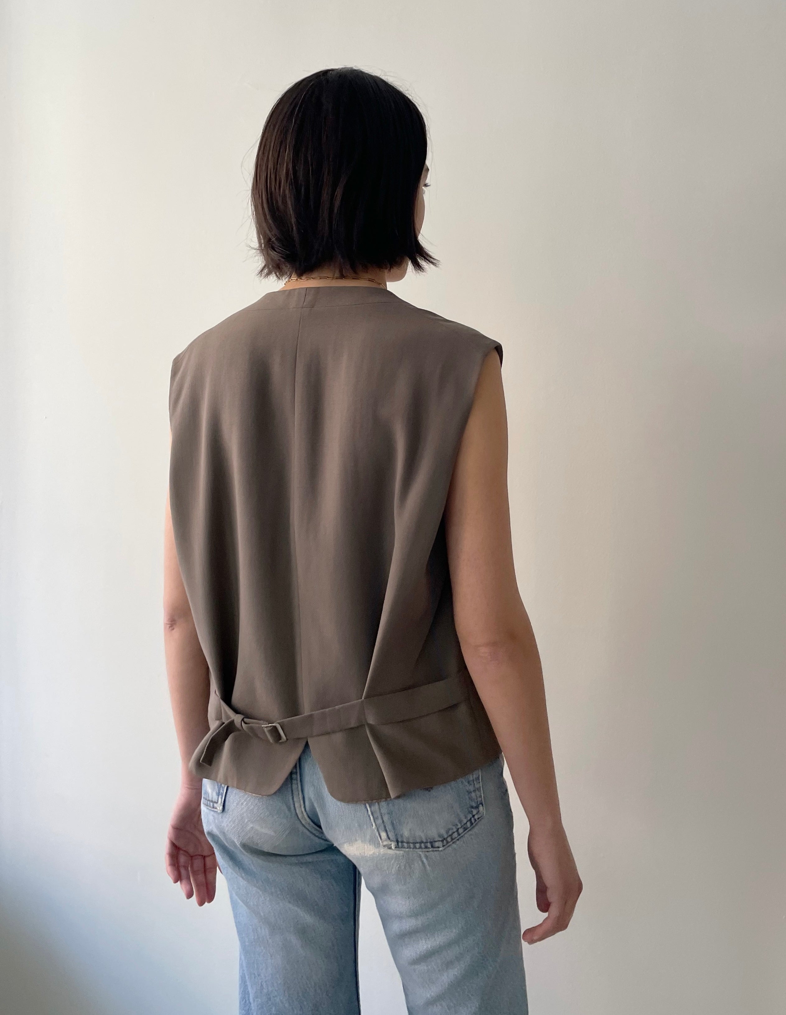 Vintage Armani Menswear Vest