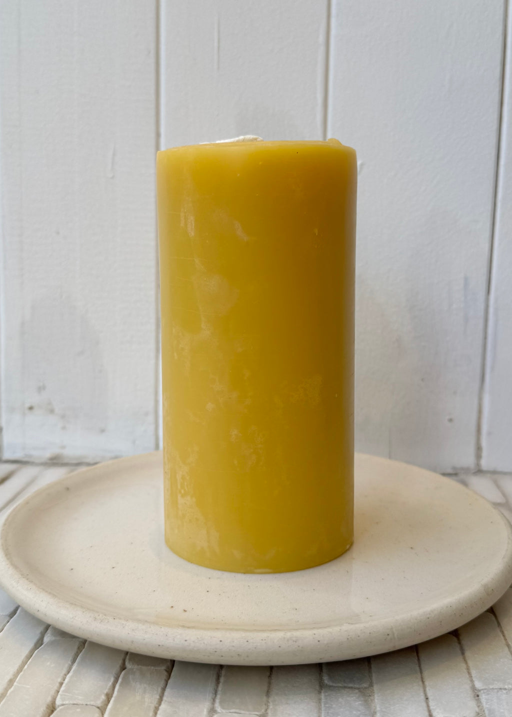 Beeswax Pillar Candle 3” x 6”