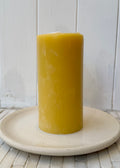 Beeswax Pillar Candle 3” x 6”