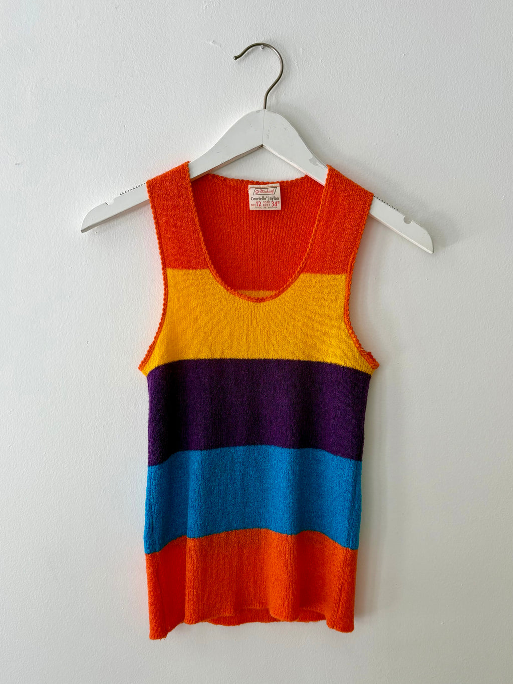 Multicolor Knit Tank