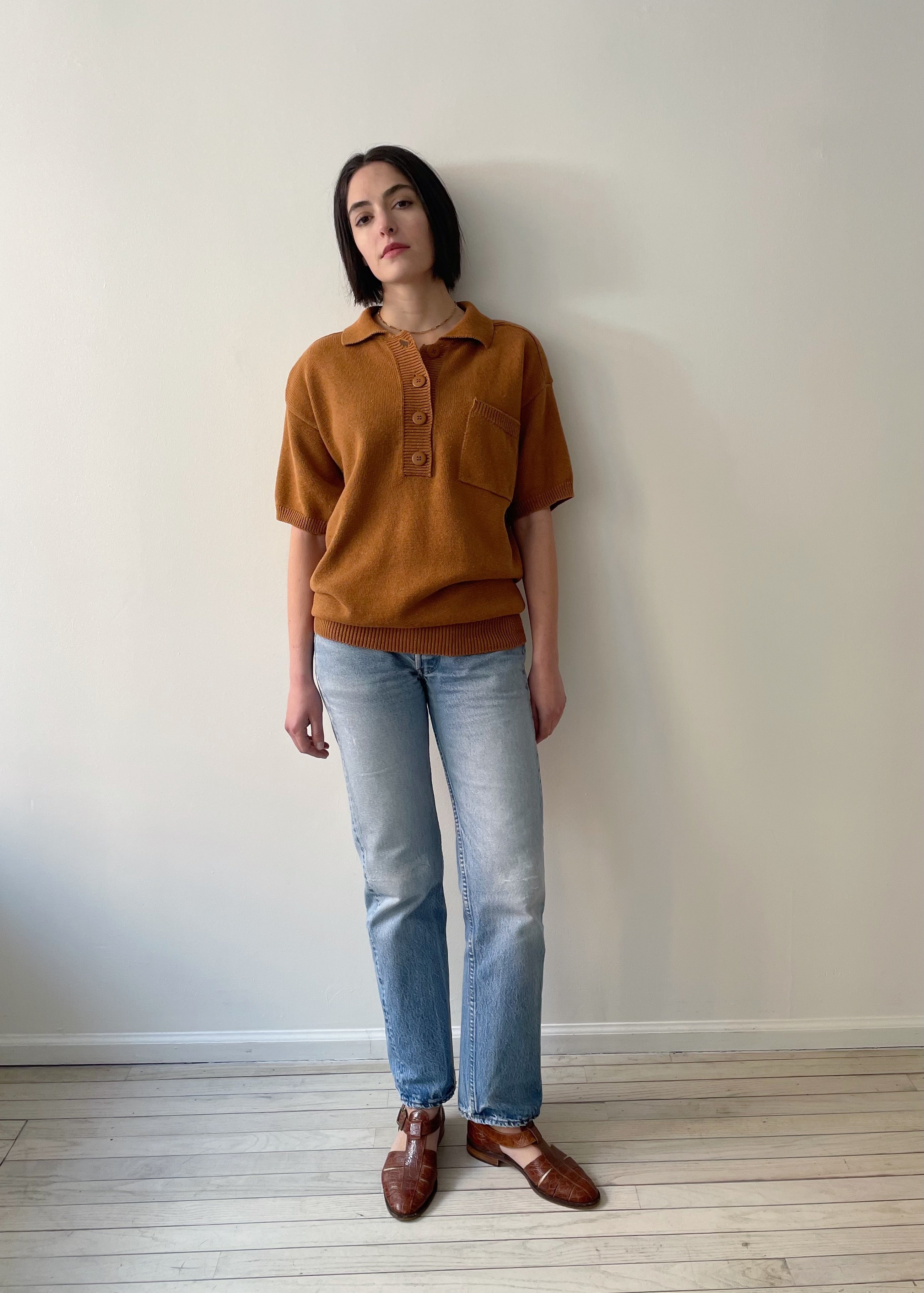 Vintage Dior Polo Knit Tee