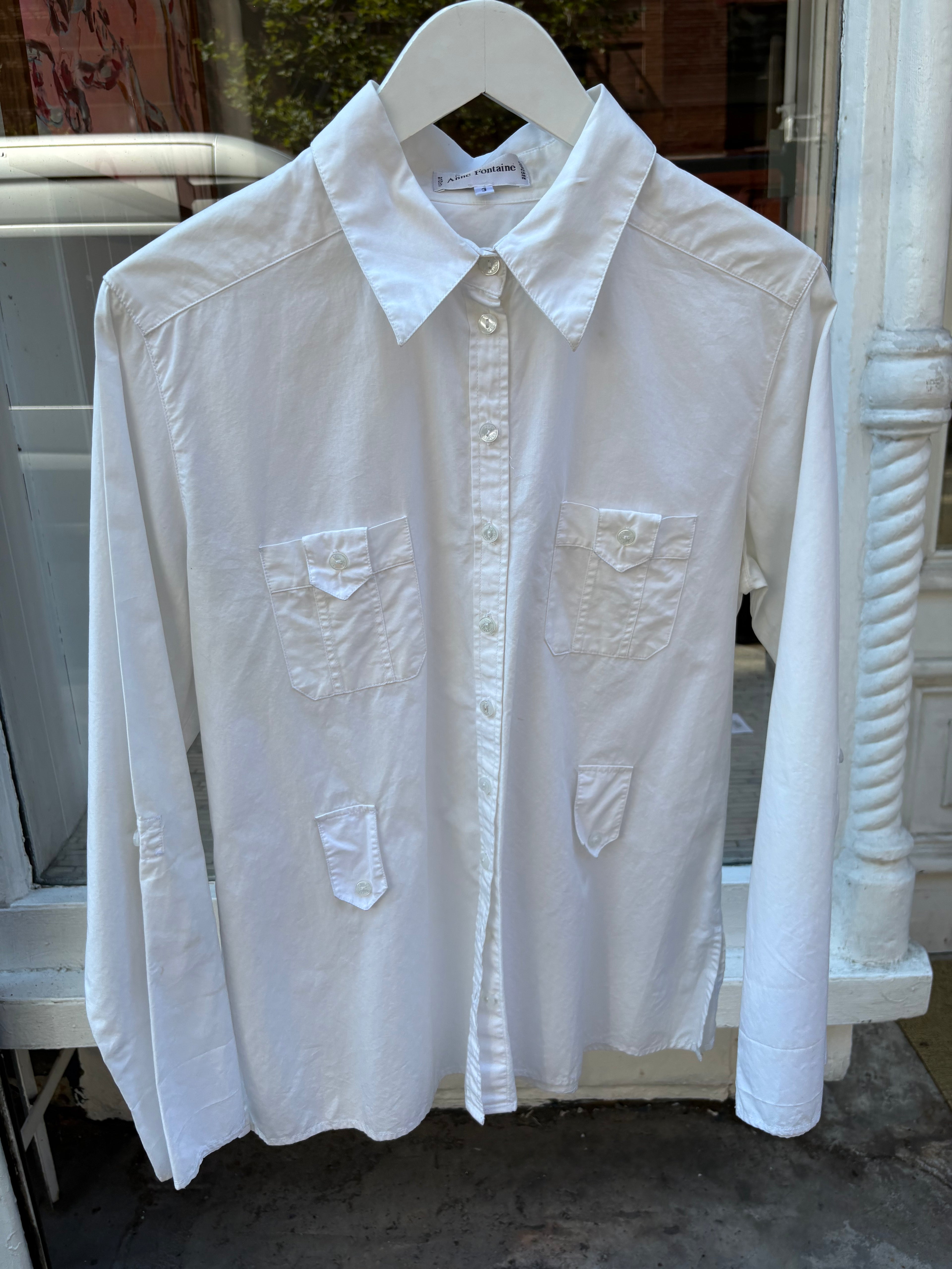 Anne Fontaine Button Up