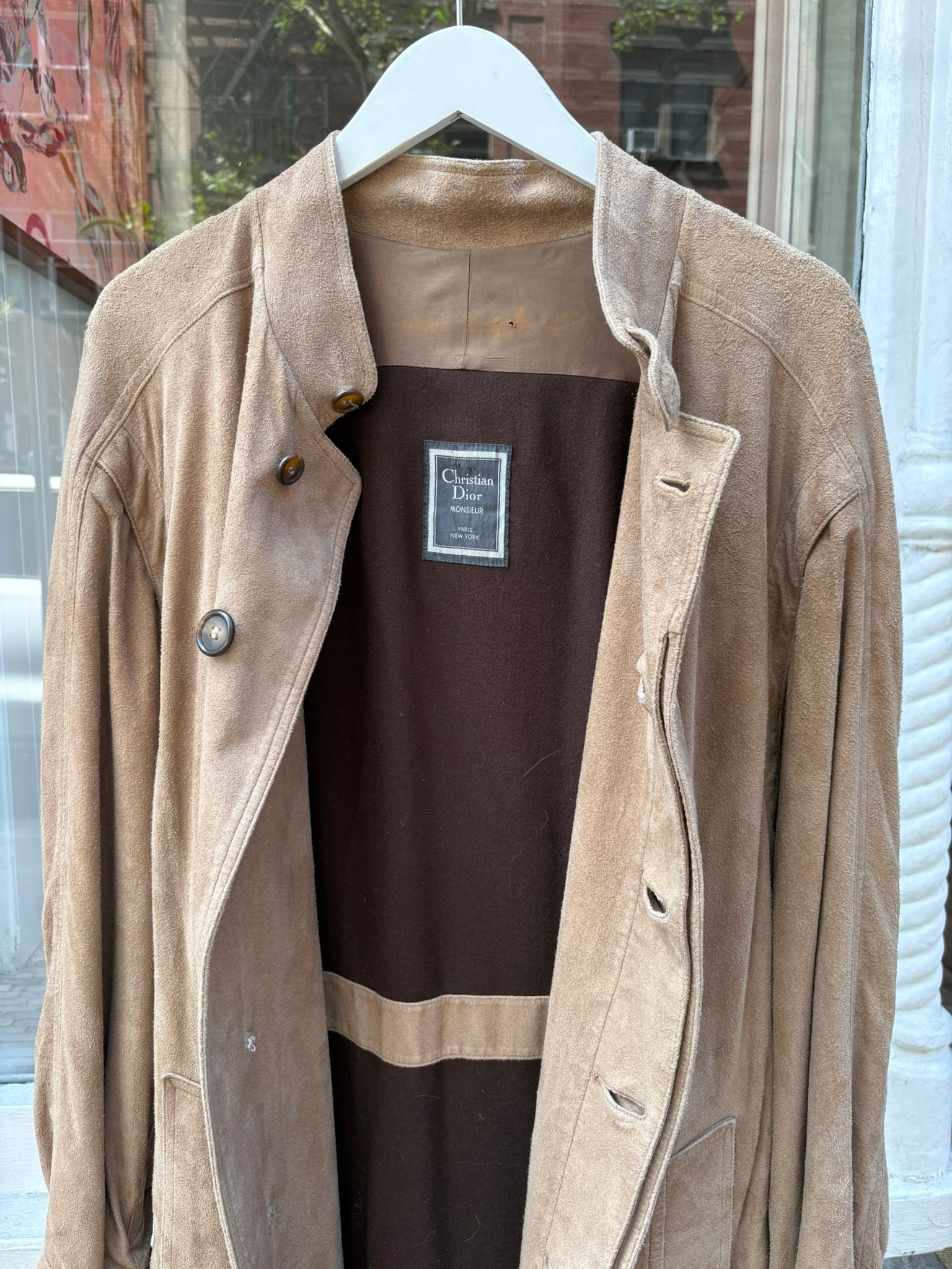 Christian Dior Suede Coat