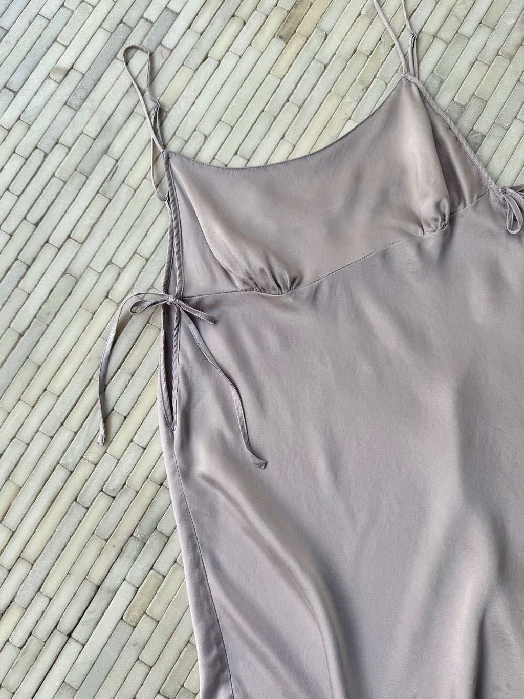 Silk Mini Slip Dress