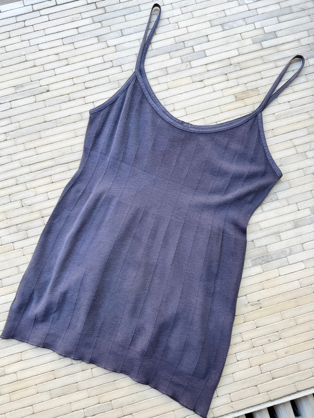 Indigo 50s Cotton Tank