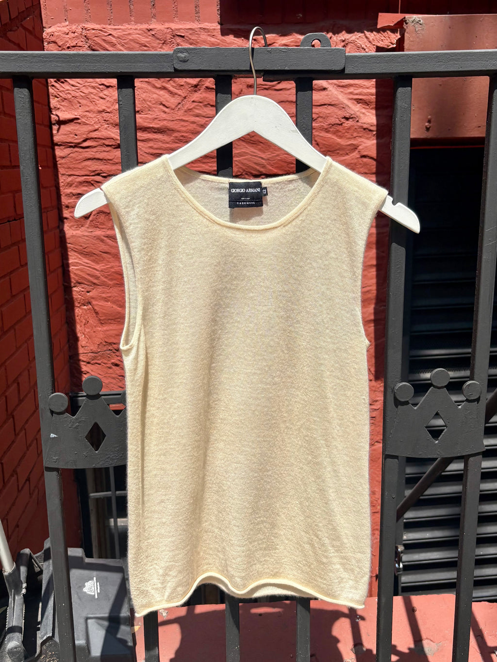 Giorgio Armani Cashmere Tank